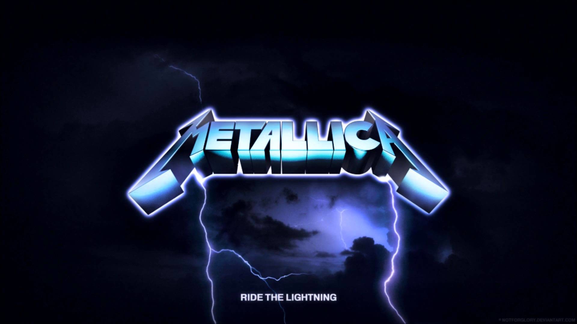 Metallica ride the lightning wallpaper