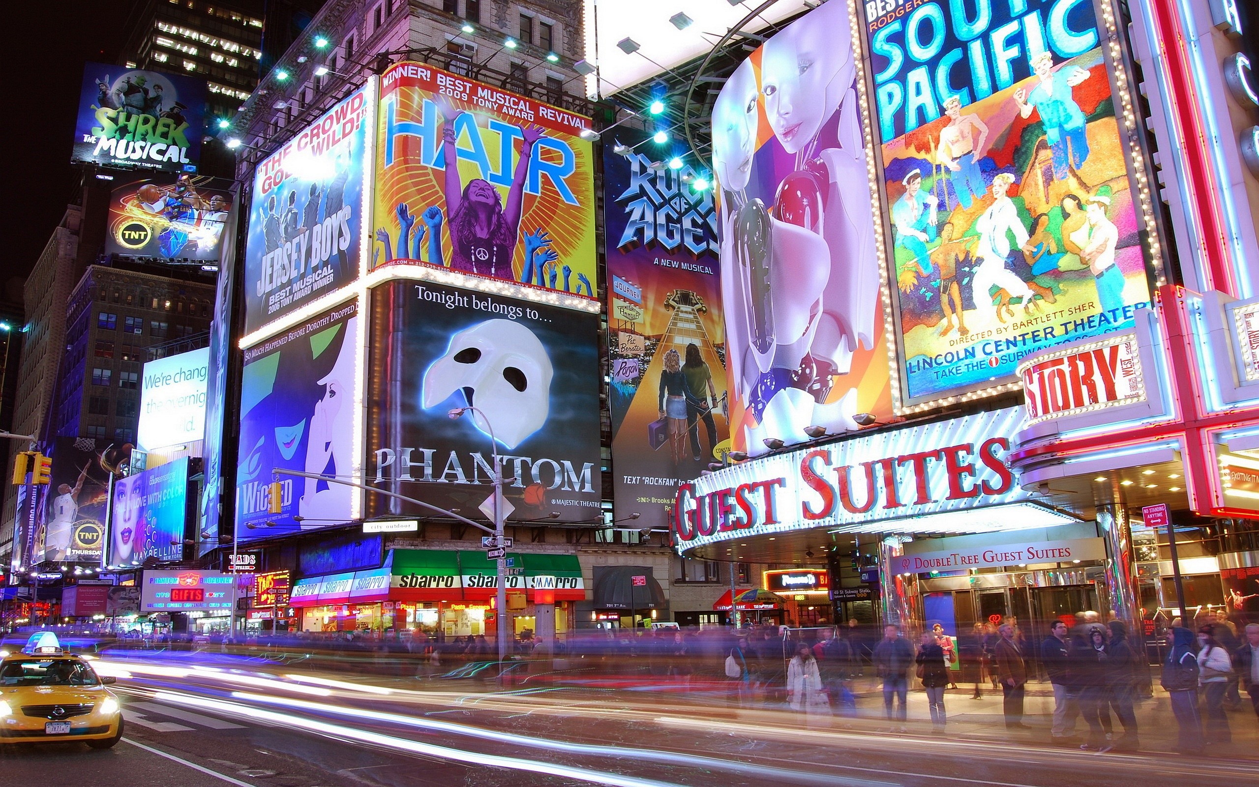 2560x1600 Times Square Wallpaper 2013