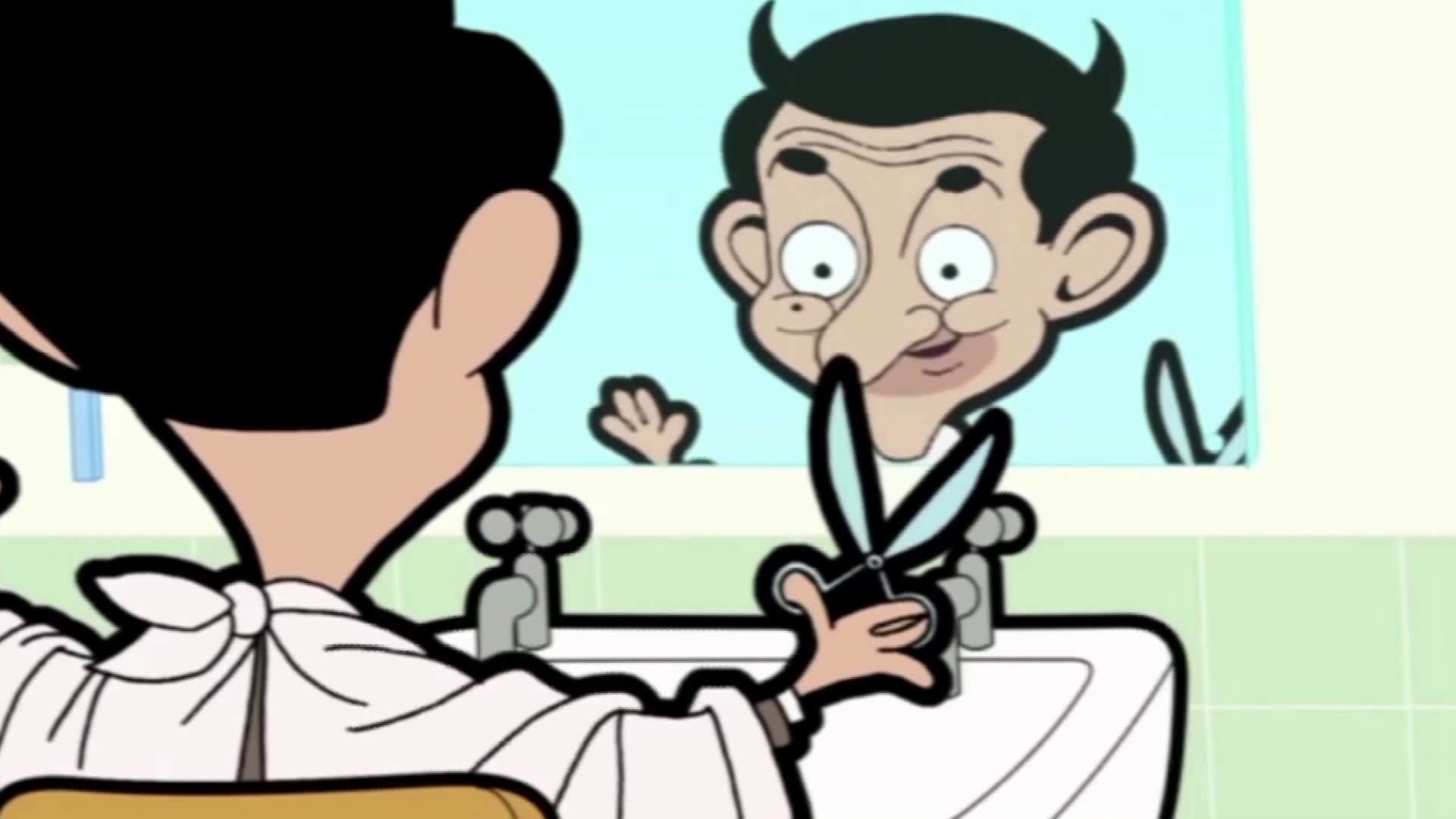 1920x1080 Mr Bean the Animated Series New Collection 2016 - Home Haircut !!!