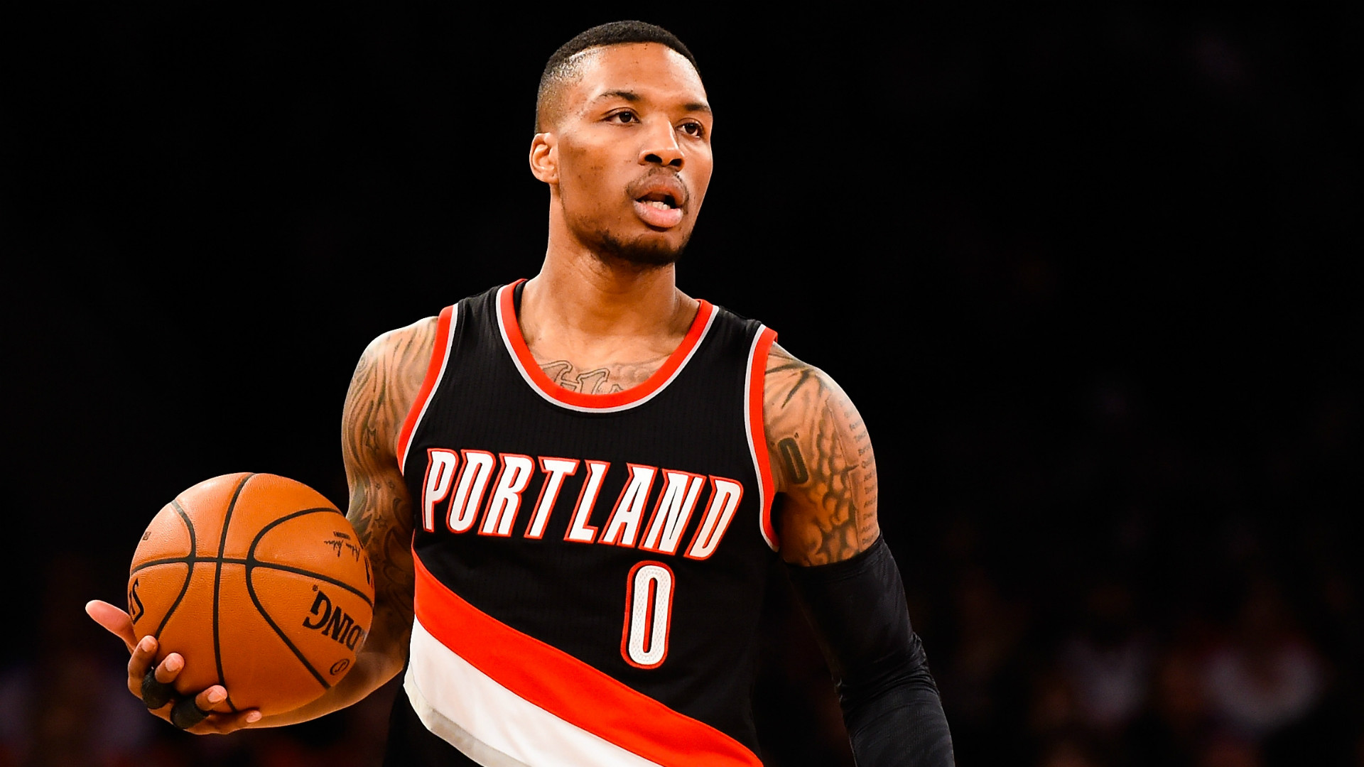 1920x1080 Damian Lillard accuses D'Angelo Russell of playing dirty: 'He poked the  bear' | NBA | Sporting News