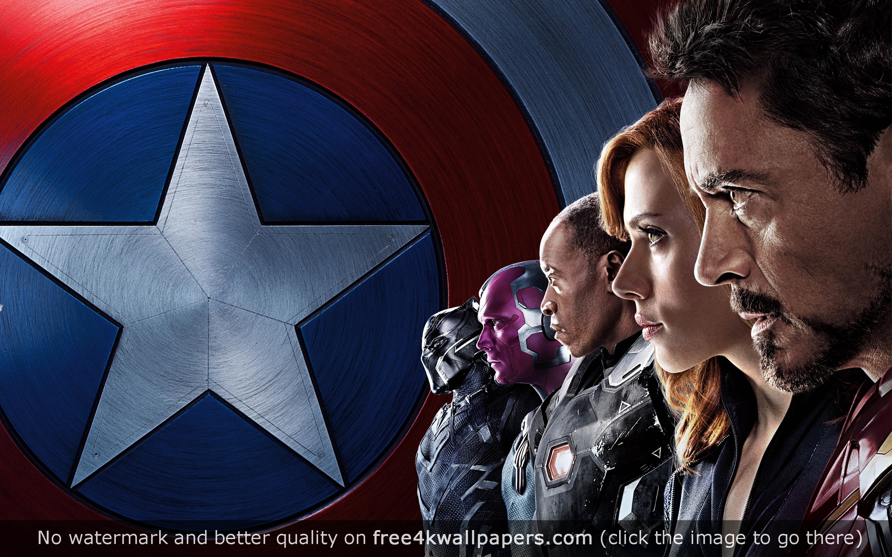 2880x1800 Captain America Civil War Iron Man Team HD wallpaper