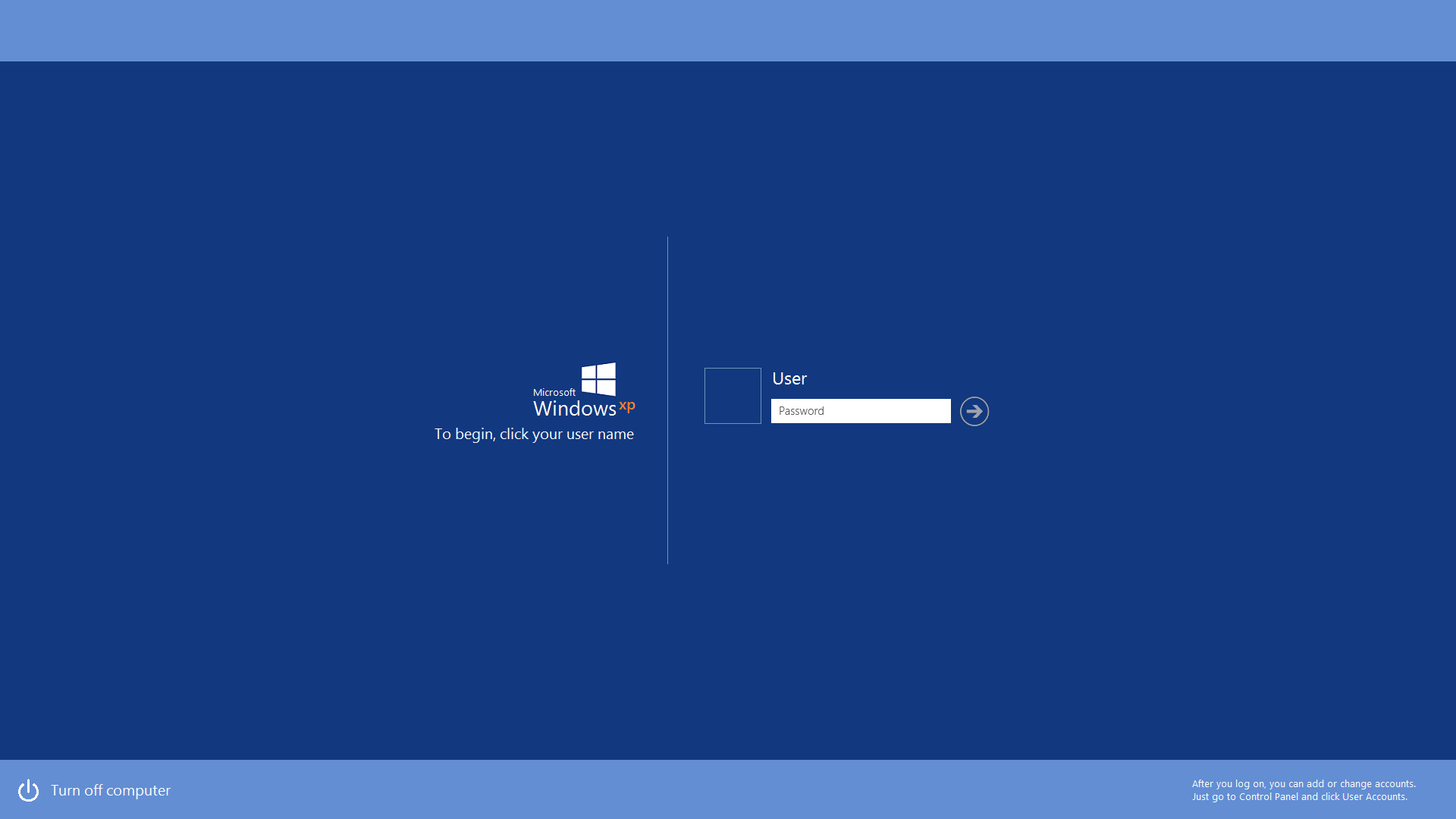 1920x1080 Windows XP Metro Logon Screen Concept by gifteddeviant on DeviantArt