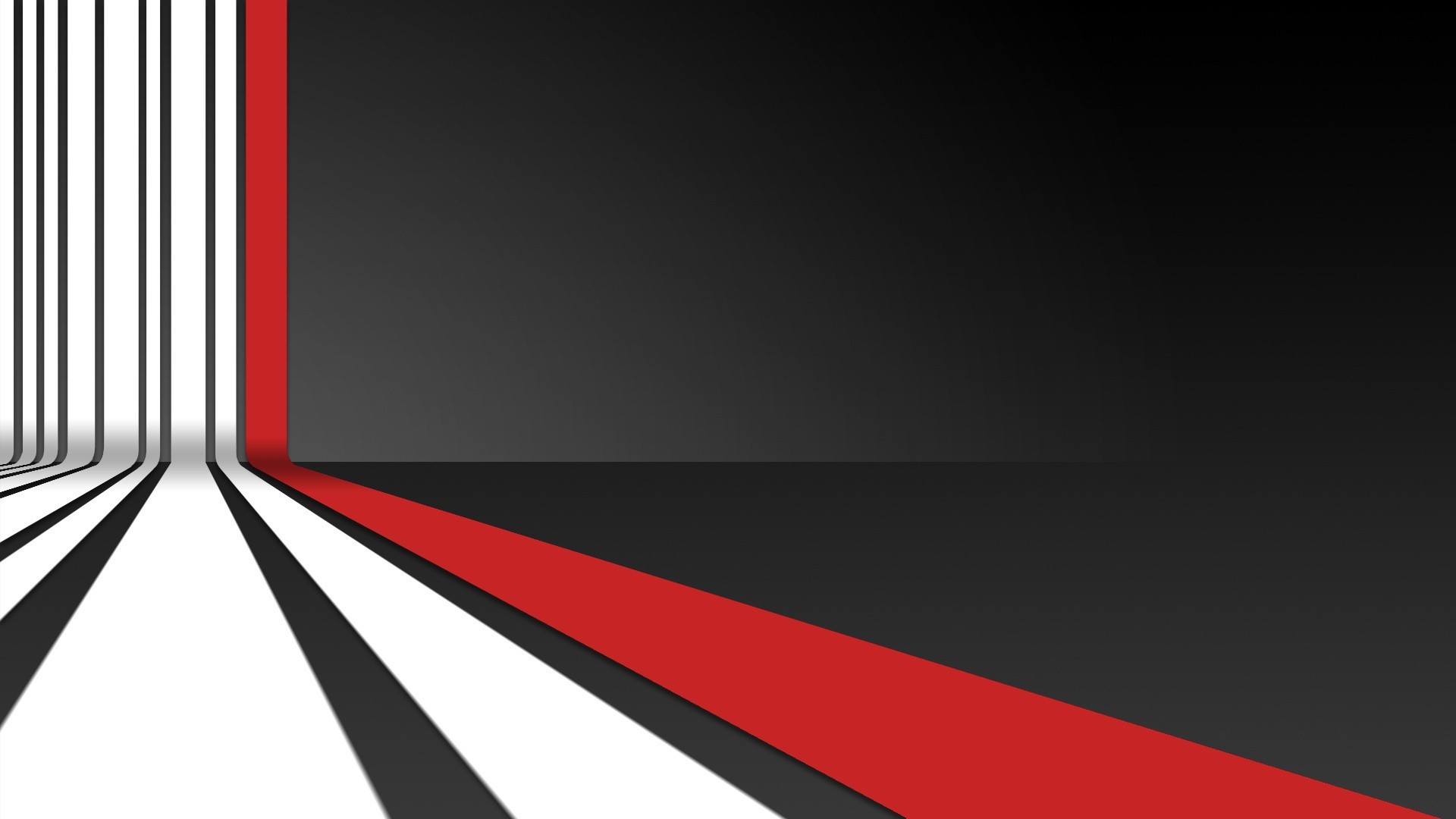 1920x1080 Red Black White Abstract Wallpaper