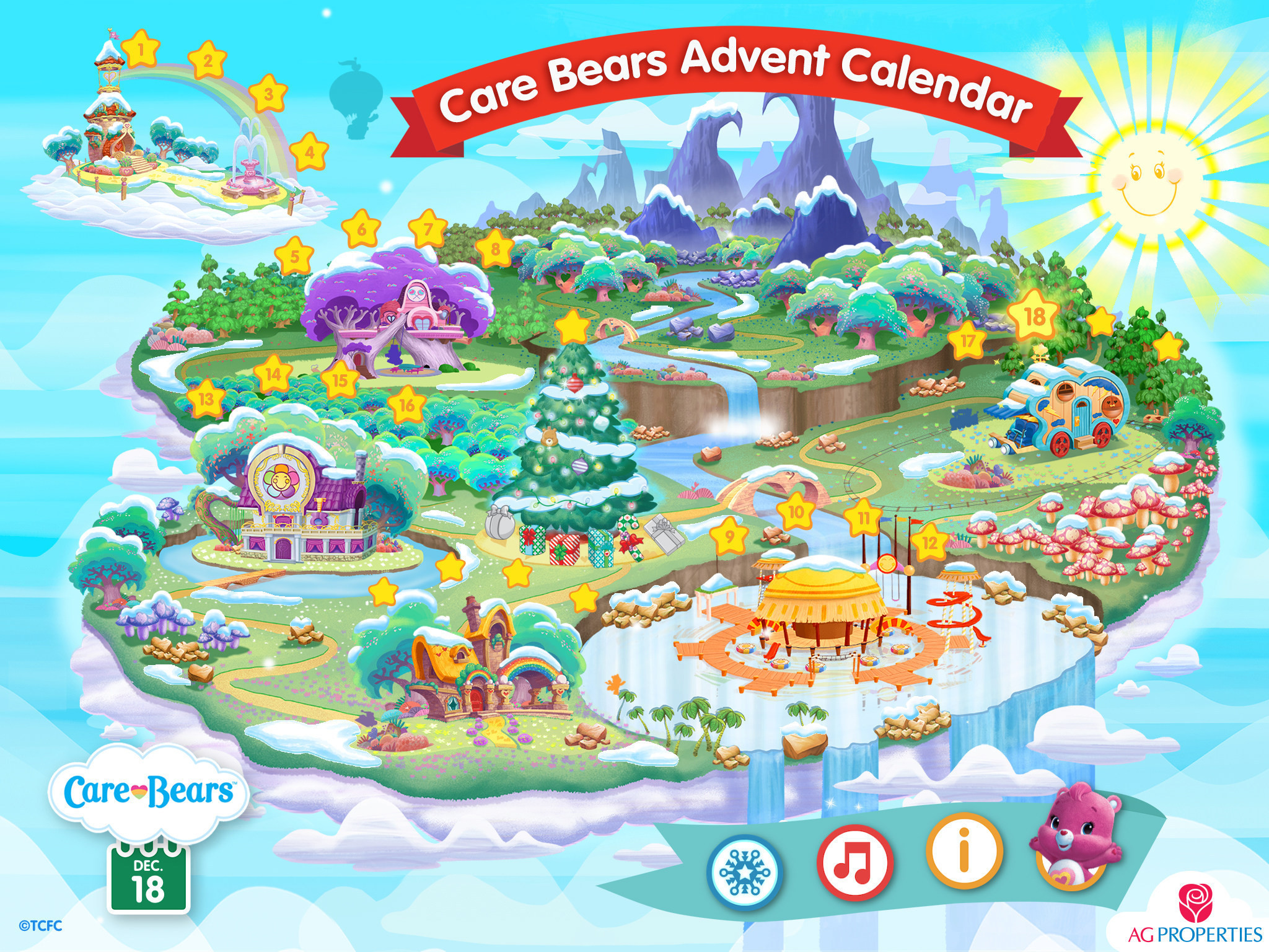 2048x1536 Count Down to Christmas with Brand-New Care Bears(TM) Advent Calendar!