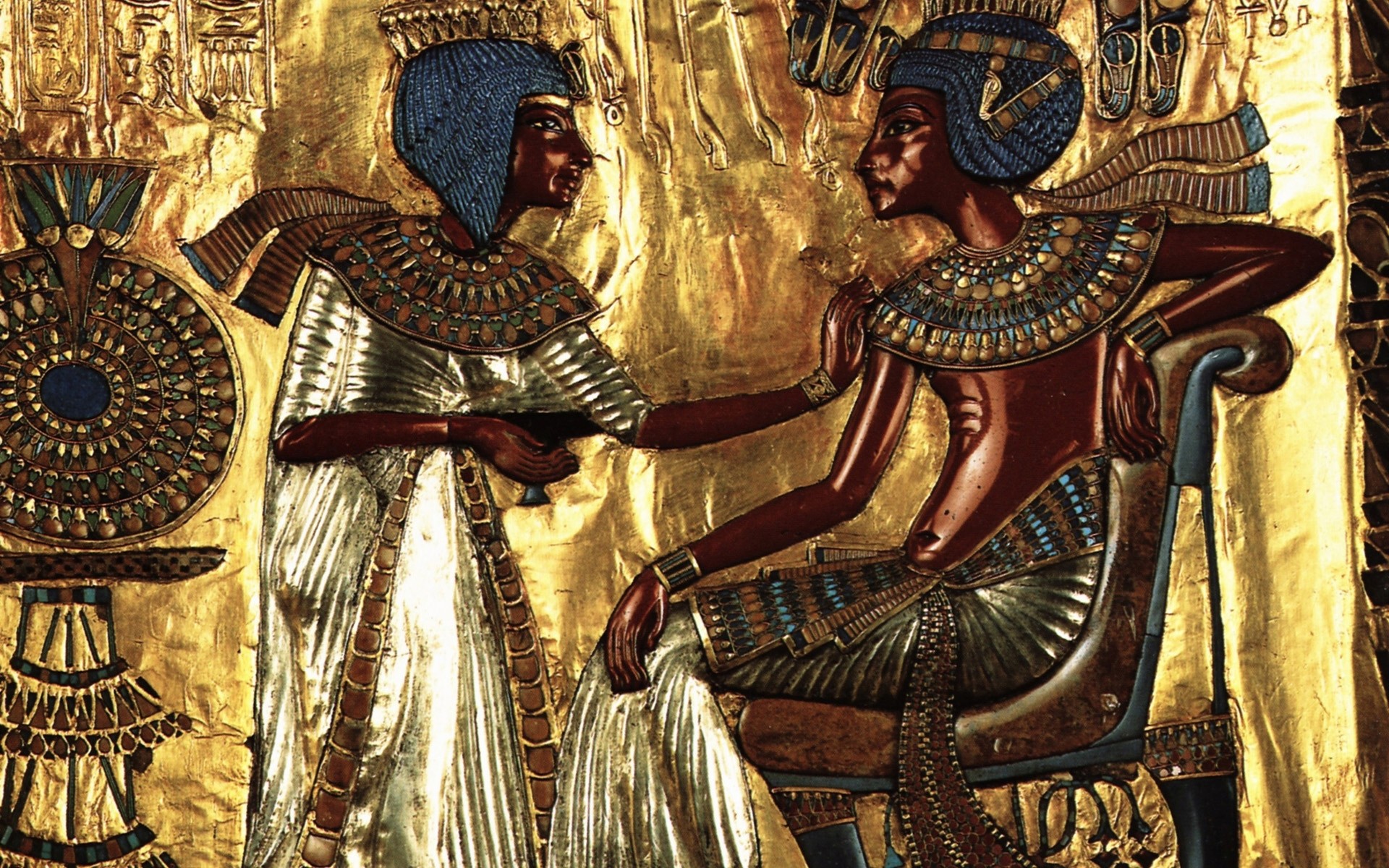 1920x1200 Pharaoh Tutankhamun's throne HD Wallpaper 1920x1080 Pharaoh Tutankhamun's  throne HD Wallpaper 