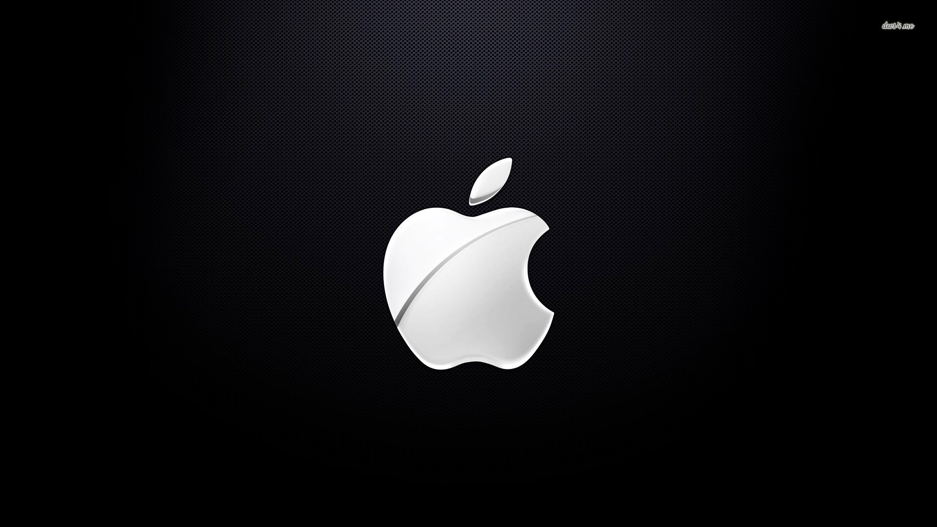 1920x1080 Apple Logo Pictures Black and White HD Wallpaper