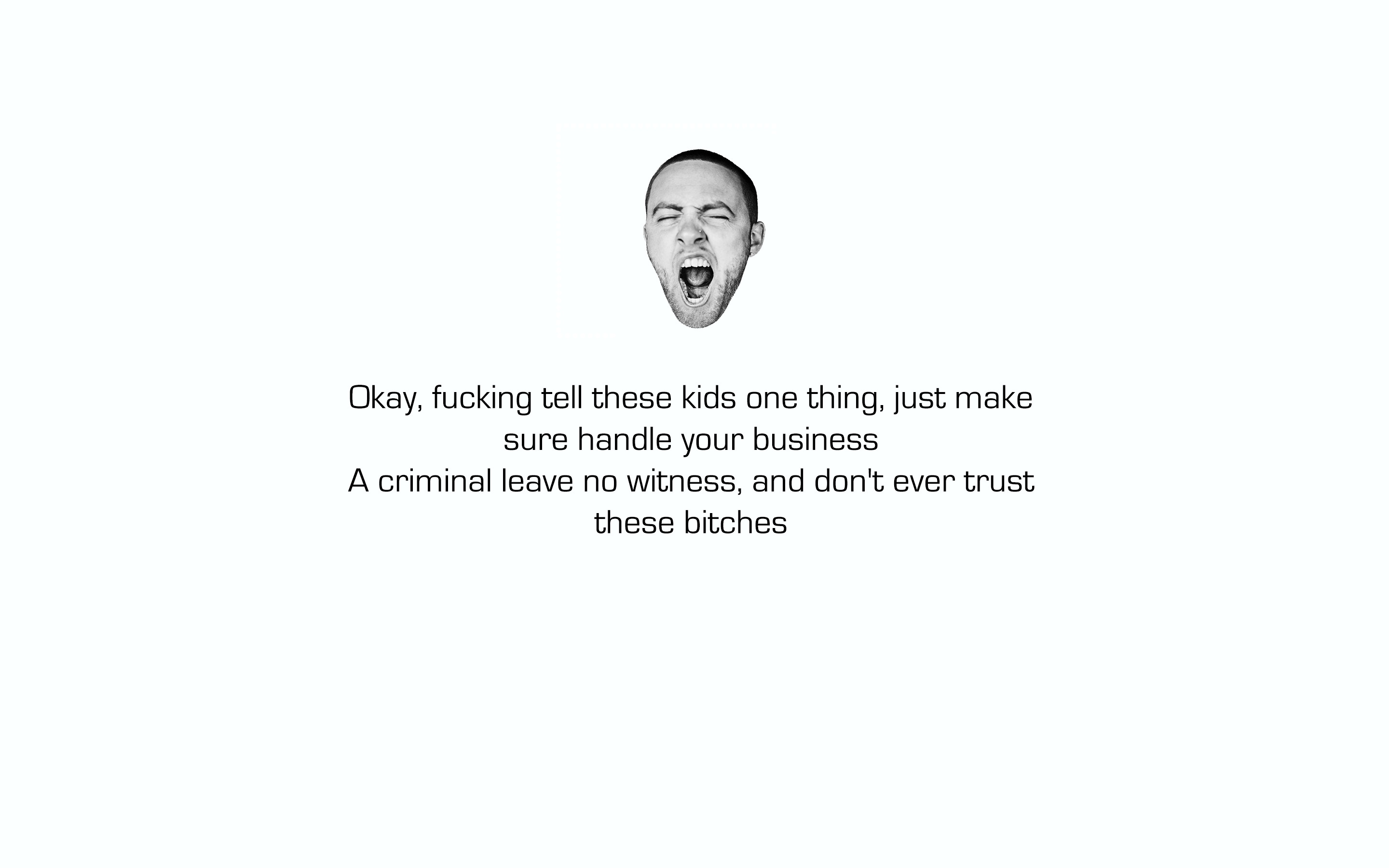 2880x1800 Made a wallpaper for you guys with one of my favorite GO:OD AM quotes ...