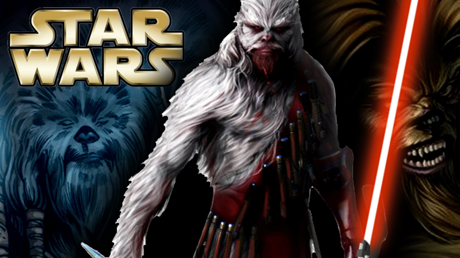 1920x1080 Every Wookiee Jedi and Sith from Star Wars - Star Wars Revealed - YouTube