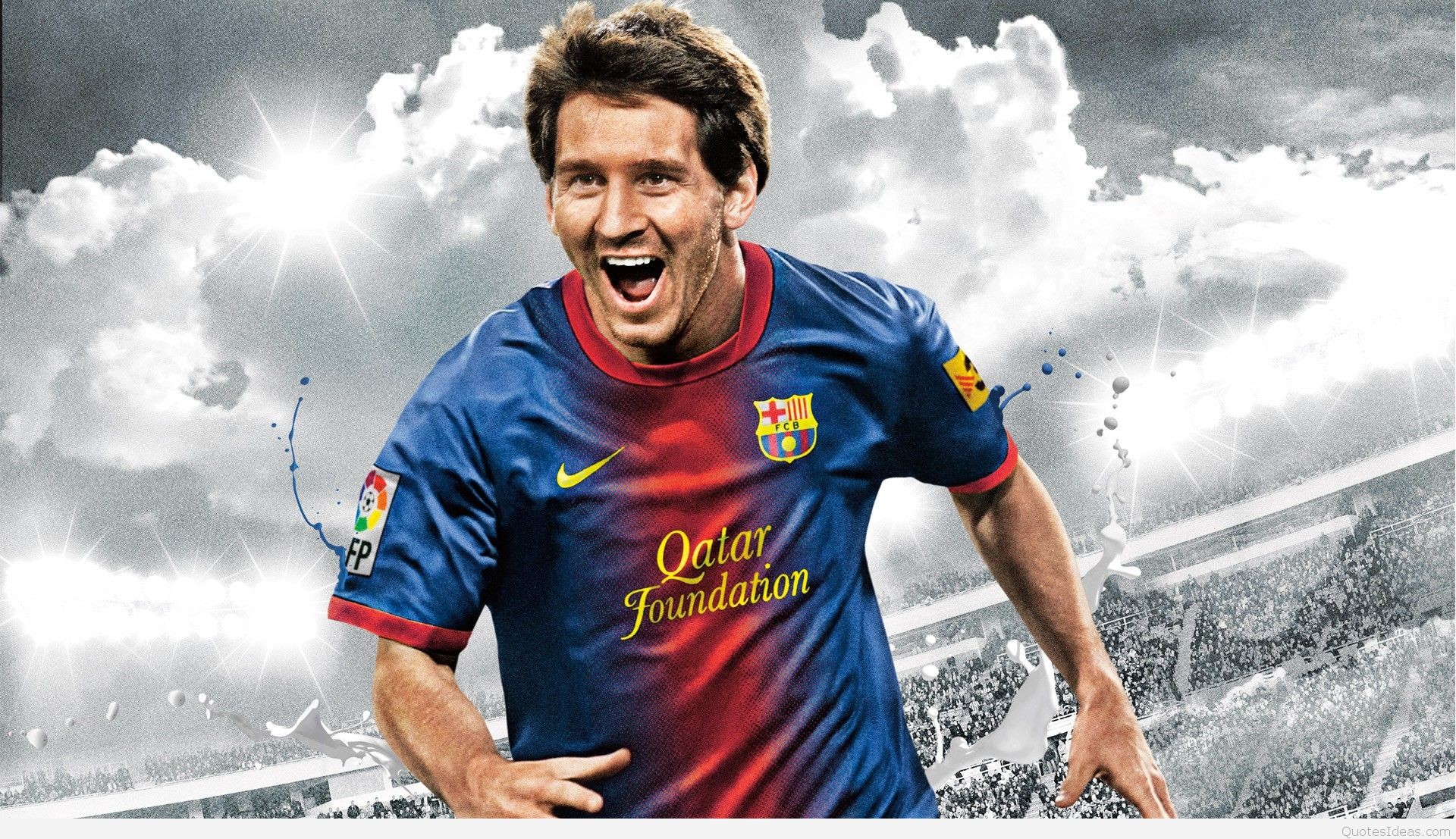 1920x1107 Barcelona Lionel Messi Wallpaper 1920Ã1080 Images Of Messi Wallpapers (66  Wallpapers) |