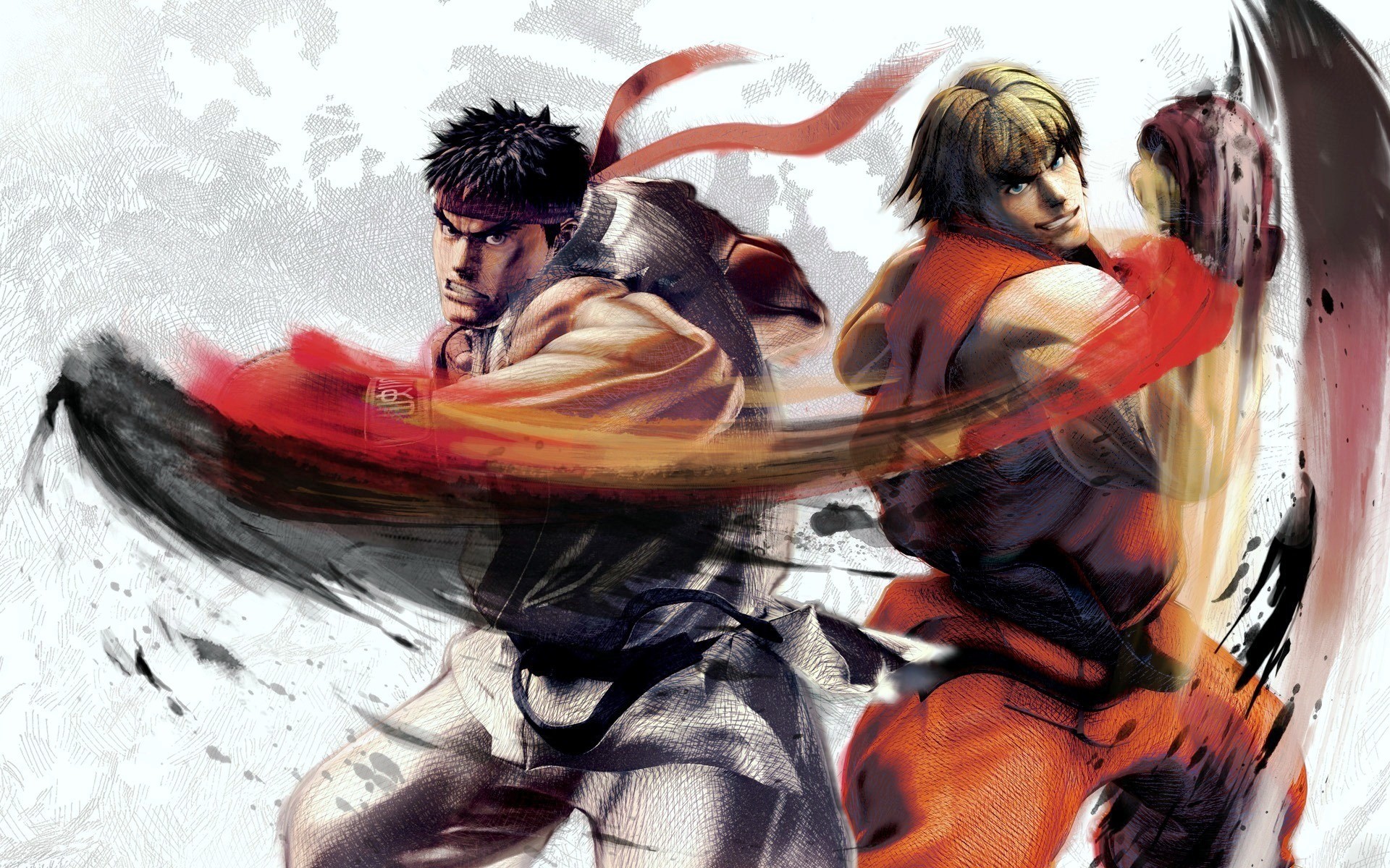 1920x1200 Ryu And Kan Street Fighter Wallpaper HD