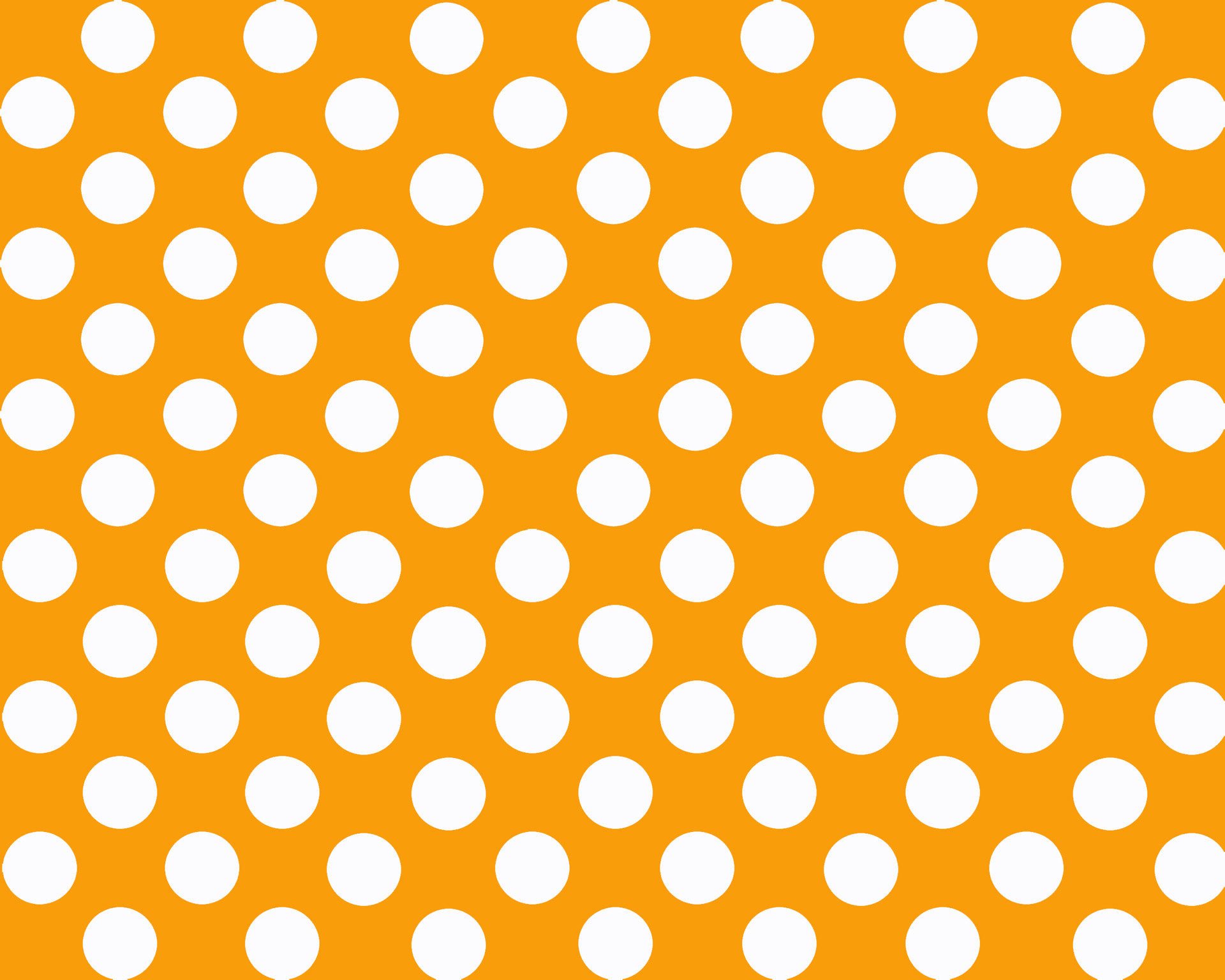 1920x1536 Orange Polka Dot Background