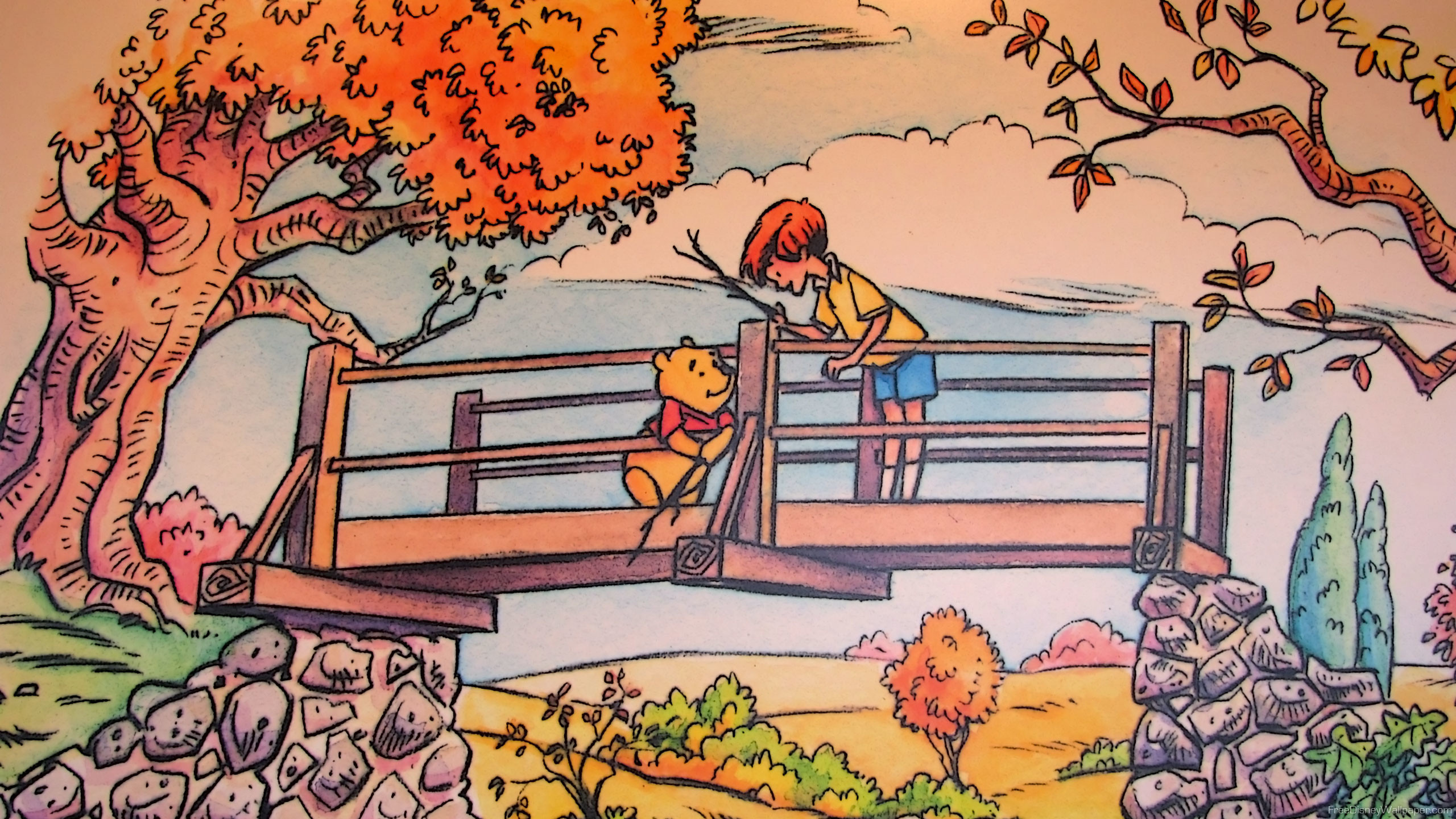 2560x1440 Winnie The Pooh