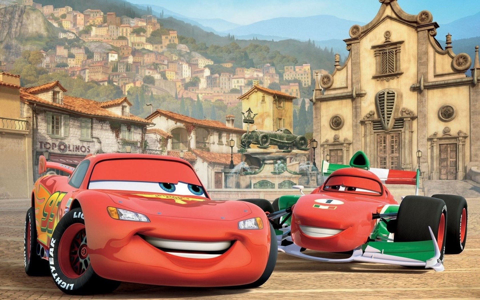 1920x1200 Disney Pixar's Cars 2 Downloads Lightning McQueen HD Wallpapers ...