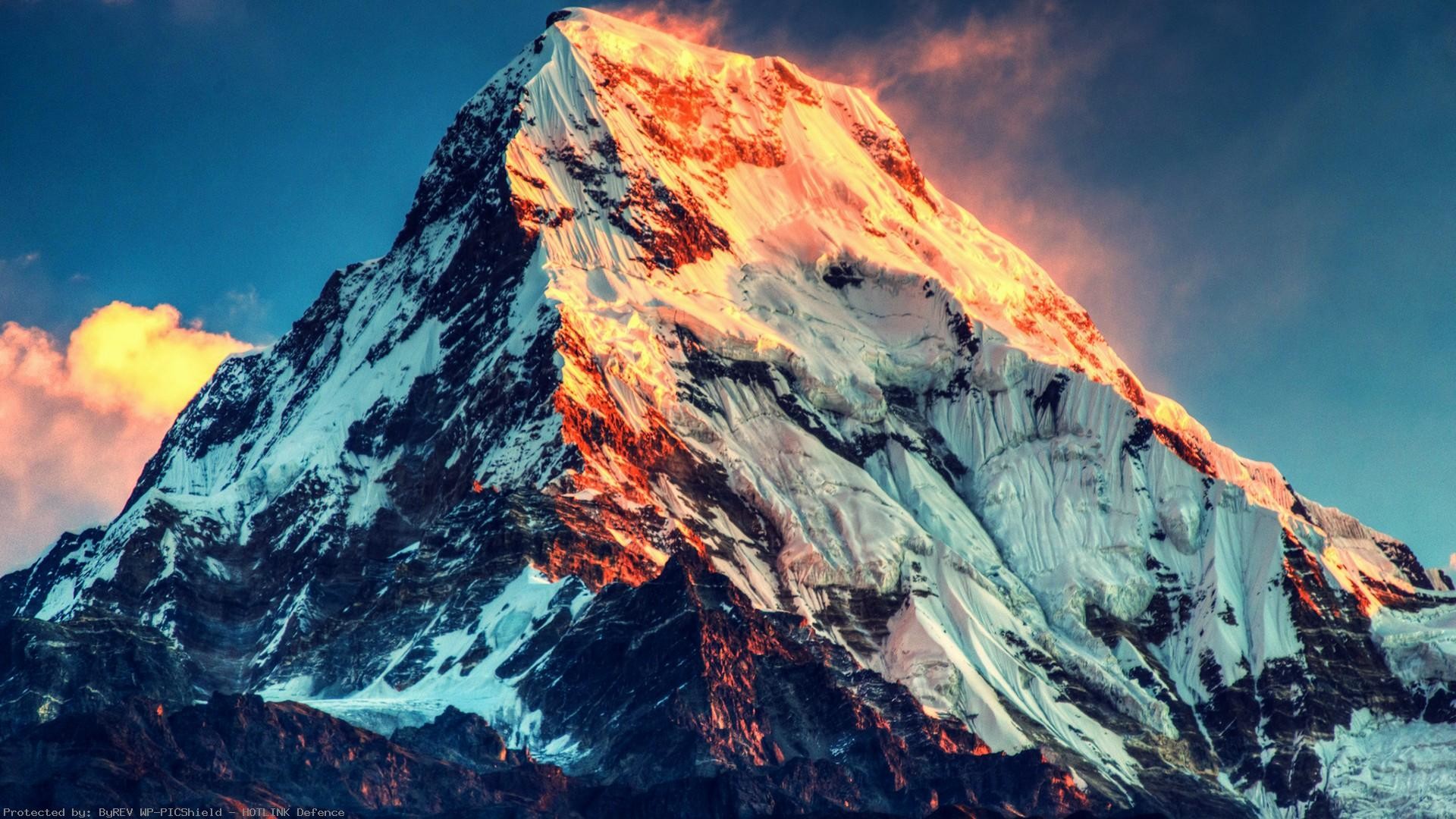 1920x1080 Top-Highest-Mountains-In-The-World-Everest-Though-