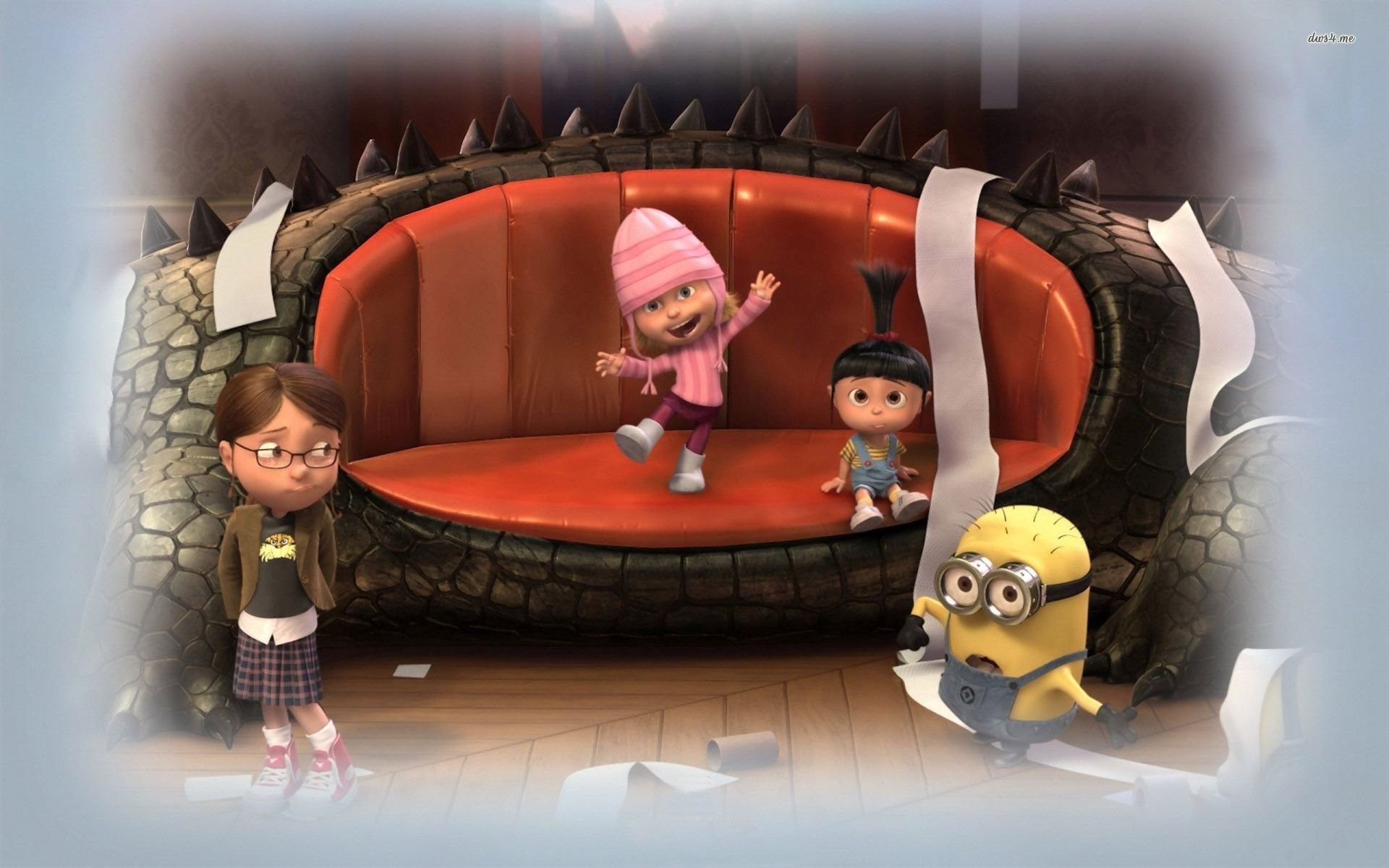 Funny Agnes from Despicable me HD wallpaper  Pxfuel