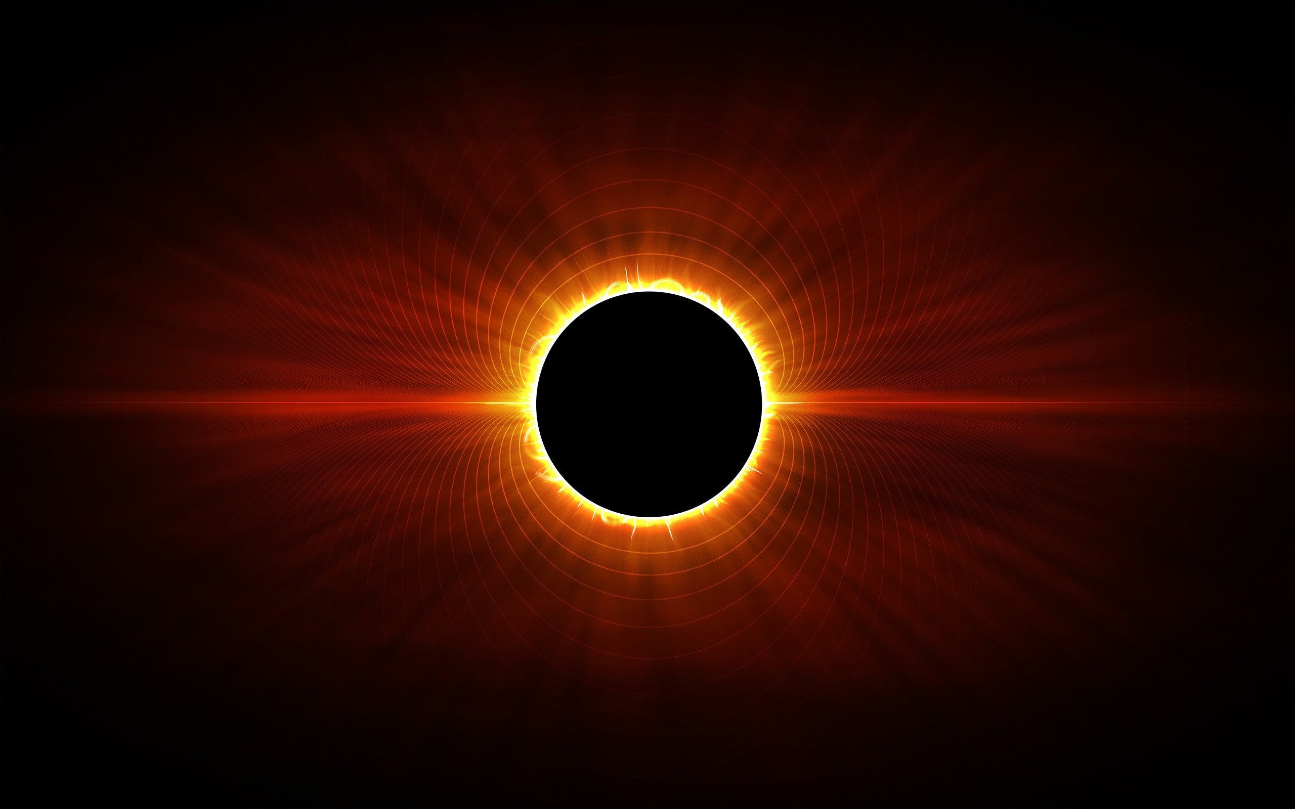 2560x1600 Solar Eclipse Wallpaper Background 51351