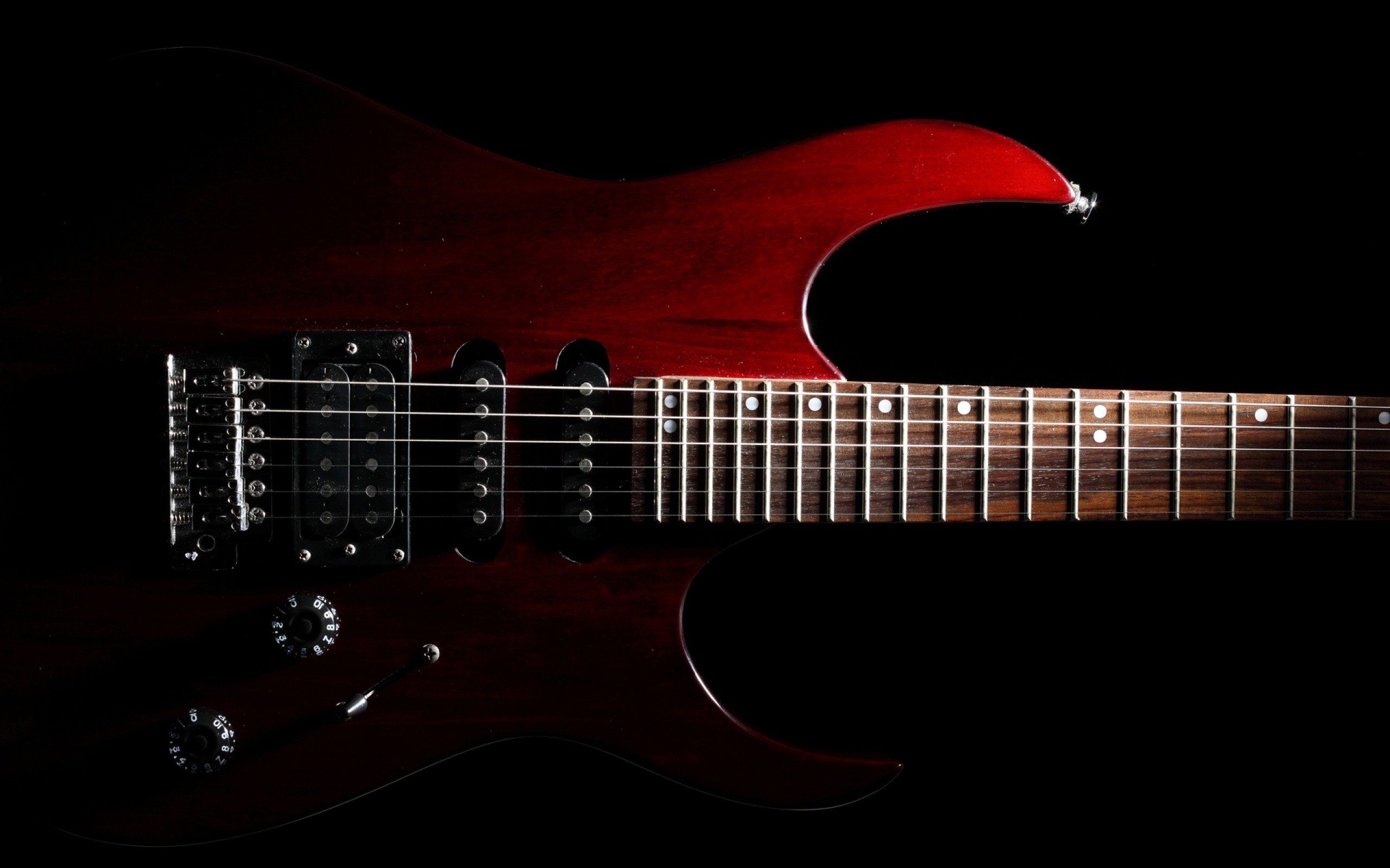 2560x1600 Red Electric Guitar Wallpaper - smokescreen ...
