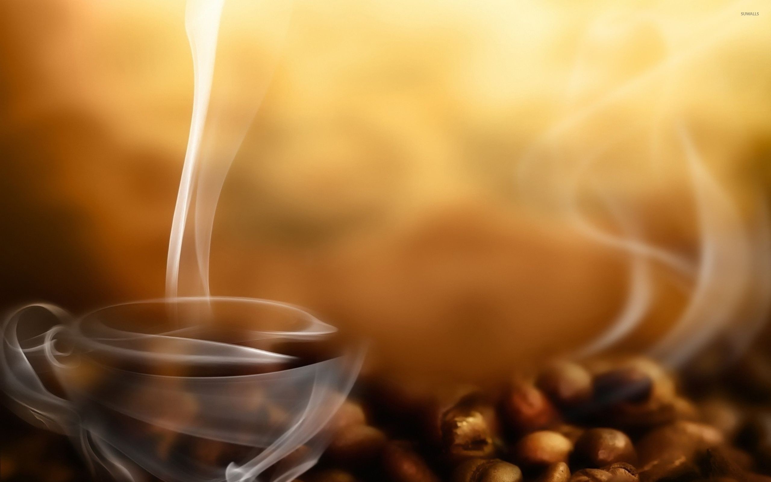 2560x1600 Cup of coffee wallpaper