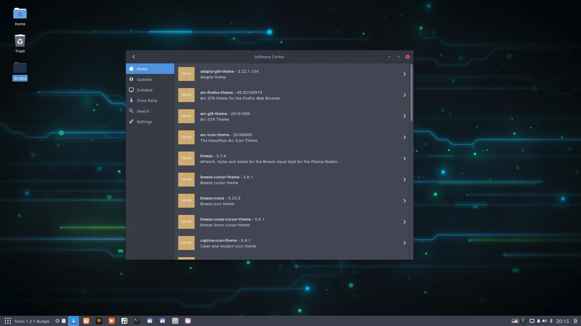 1920x1080 How to install icon themes via Software Center, terminal or script on Solus