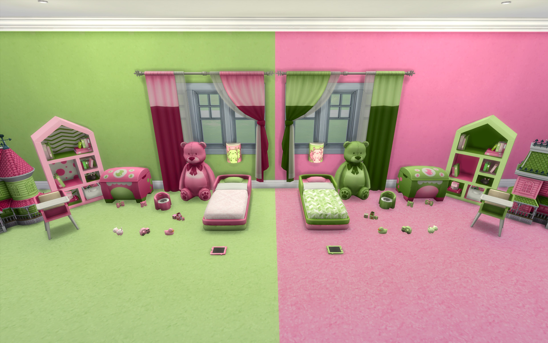1920x1200 Best Sims 4 Mods - Spring Toddler Room Set