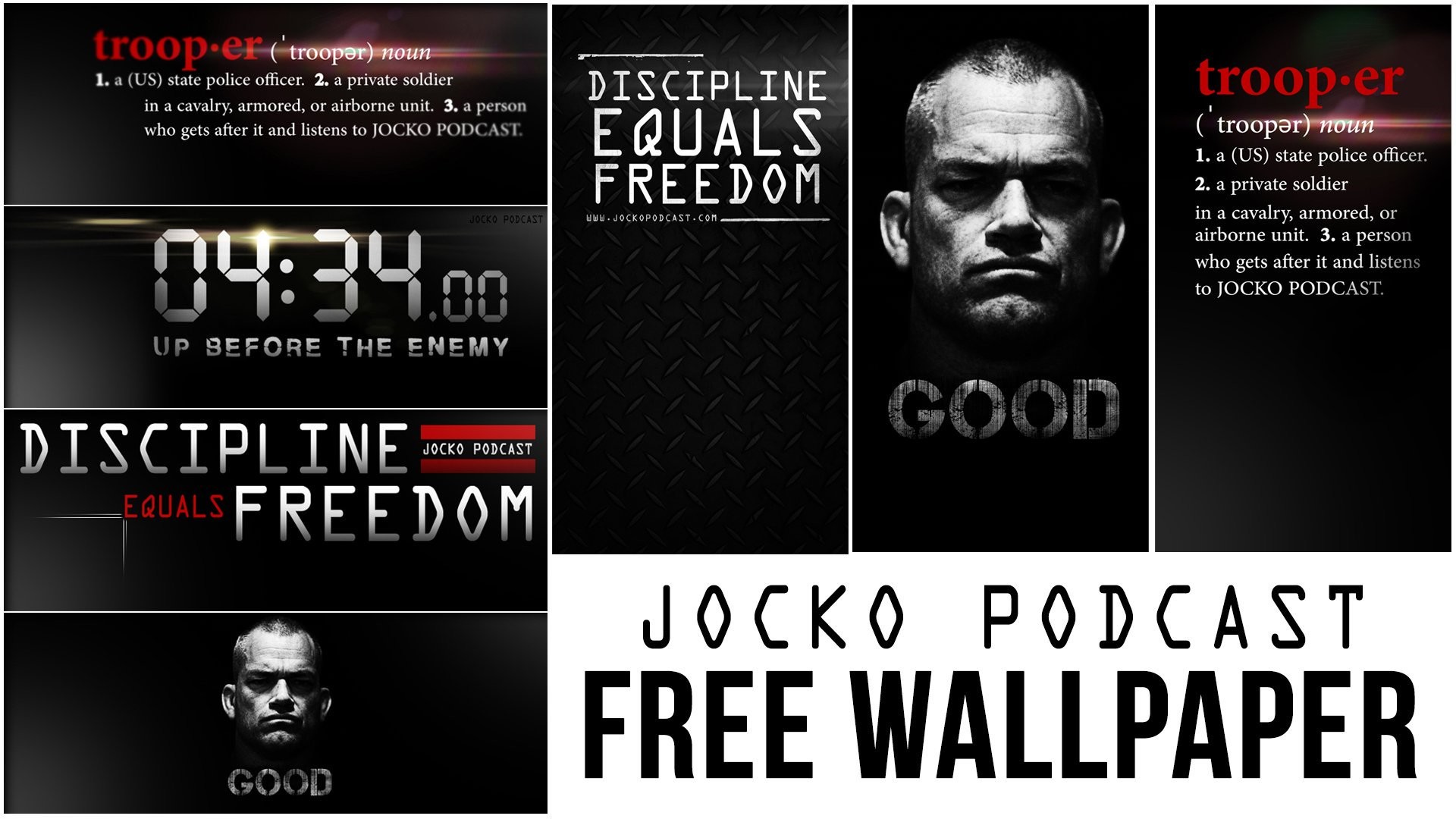 1920x1080 Echo Charles on Twitter: "Finally got the Jocko Podcast wallpaper available  for your phone and Facebook cover at https://t.co/cyf6bf4Tr6 ...