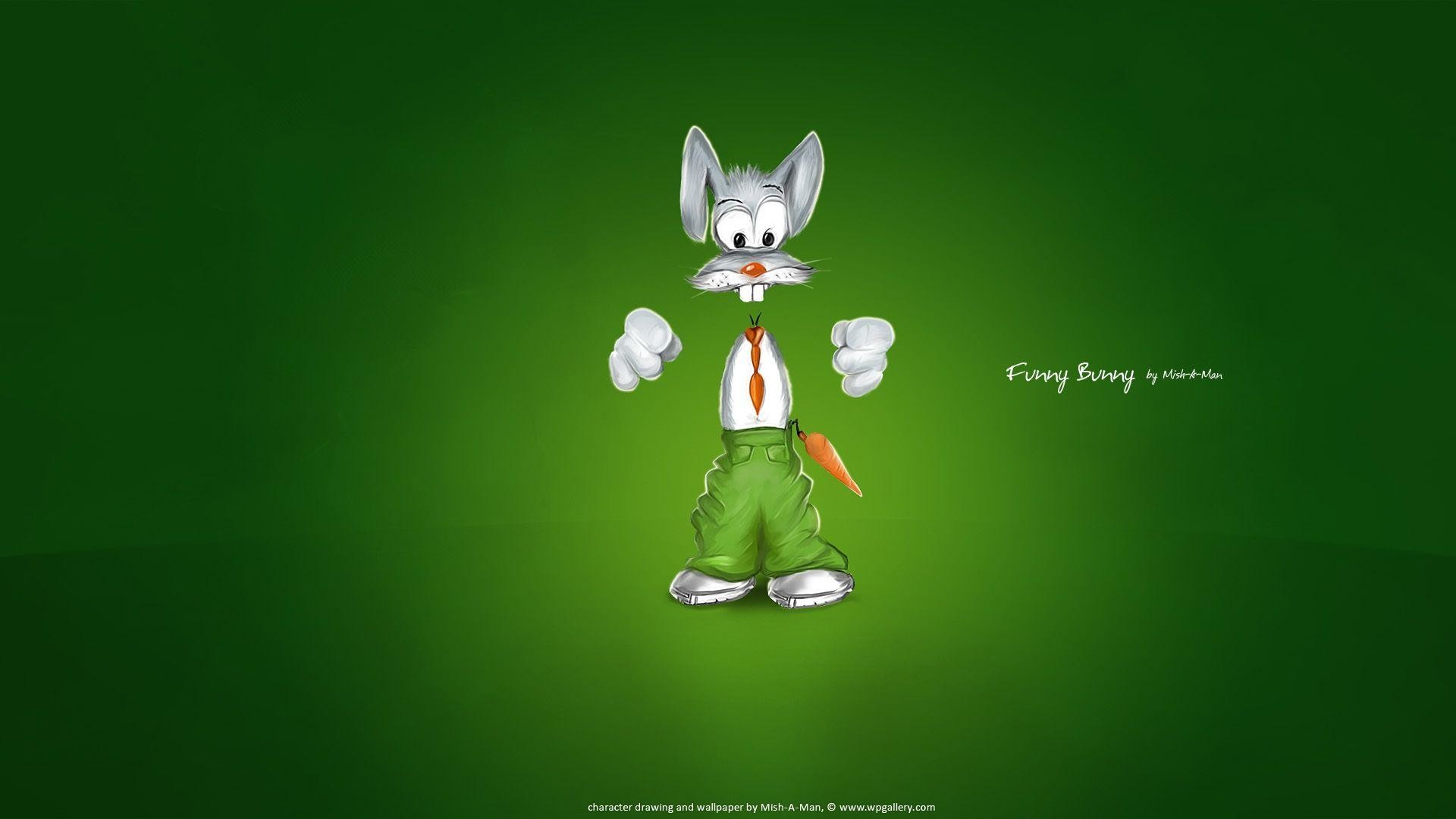 1920x1080 Funny Bunny - 1920 x 1080 HDTV 1080p wallpaper - Wallpaper Gallery