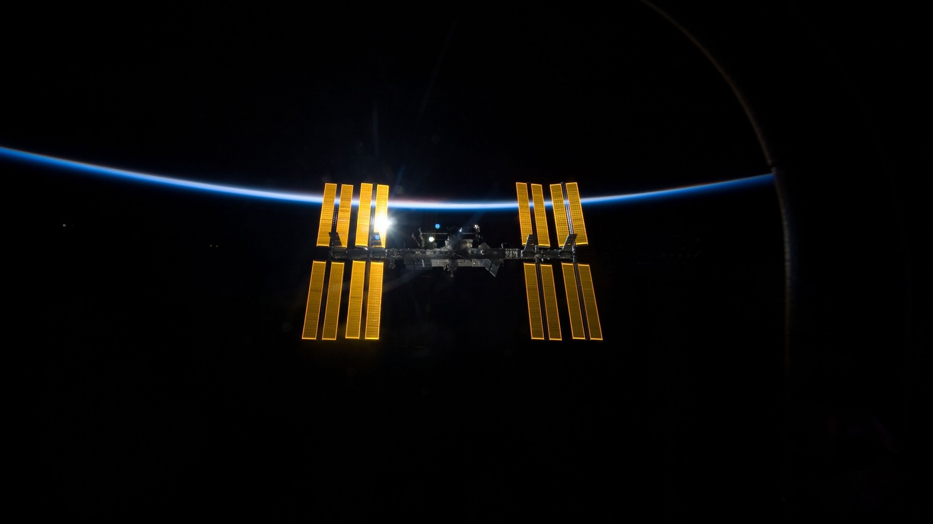 1920x1080 U.S. and Russian Astronauts to Spend One Year on the ISS