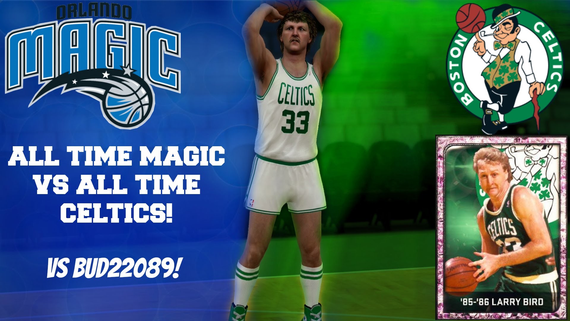 1920x1080 NBA 2K15 MyTeam: Pink Diamond Larry Bird is UNSTOPPABLE! All Time Celtics  VS Magic! (Bud22089) - YouTube