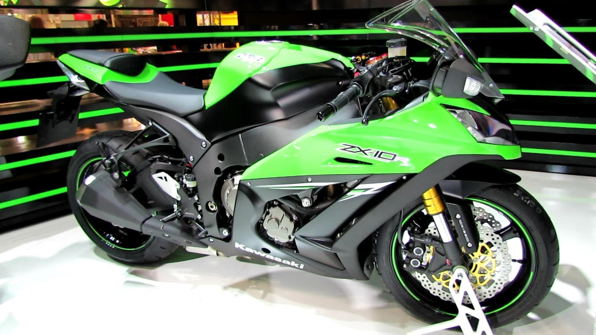 1920x1080  2014 Kawasaki Ninja ZX-10R Walkaround - 2013 EICMA Milan  Motorcycle Exibition - YouTube