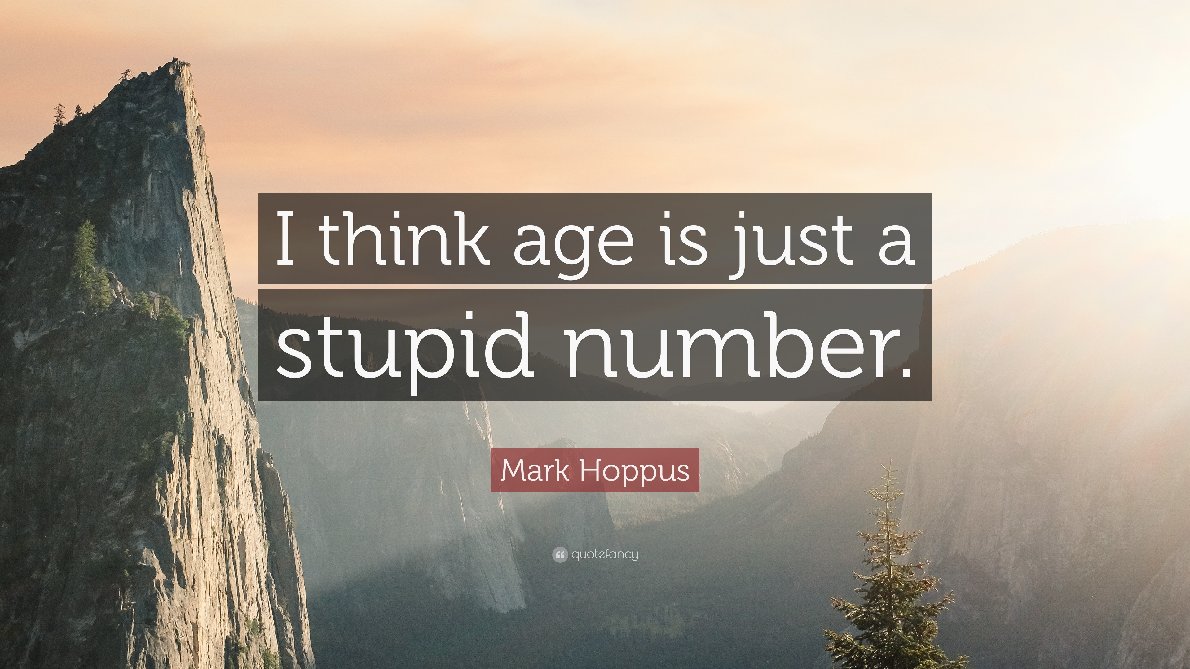 3840x2160 Mark Hoppus Quote: “I think age is just a stupid number.”