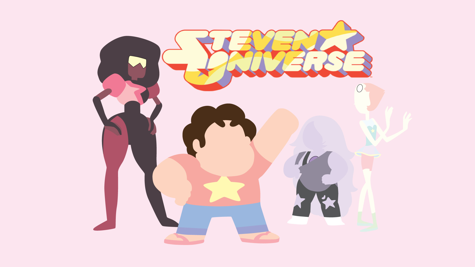 1920x1080 Steven Universe - The Crystal Gems by IllustratedIllusions on .
