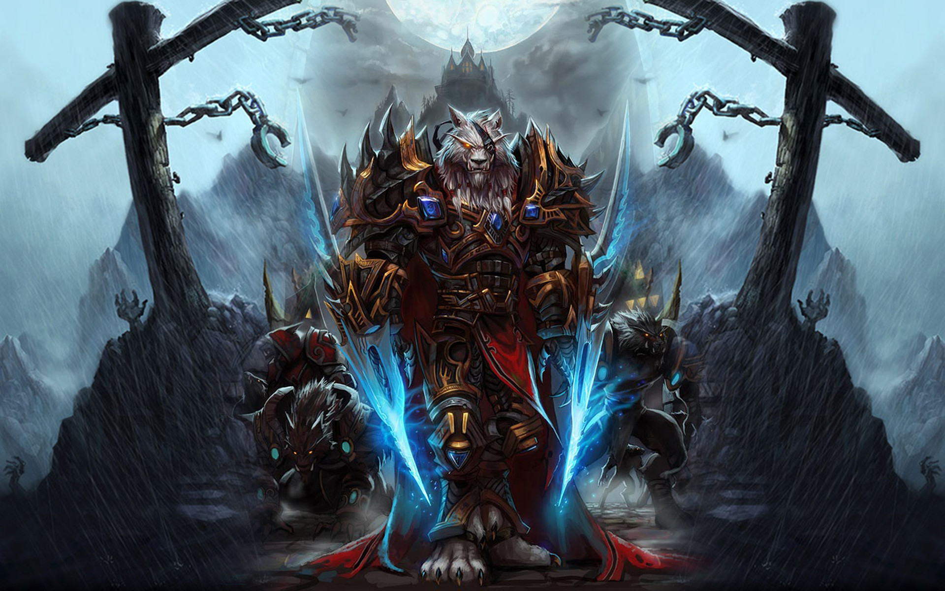 1920x1200 One of my fav wallpapers. King Genn Greymane. Not entirely sure