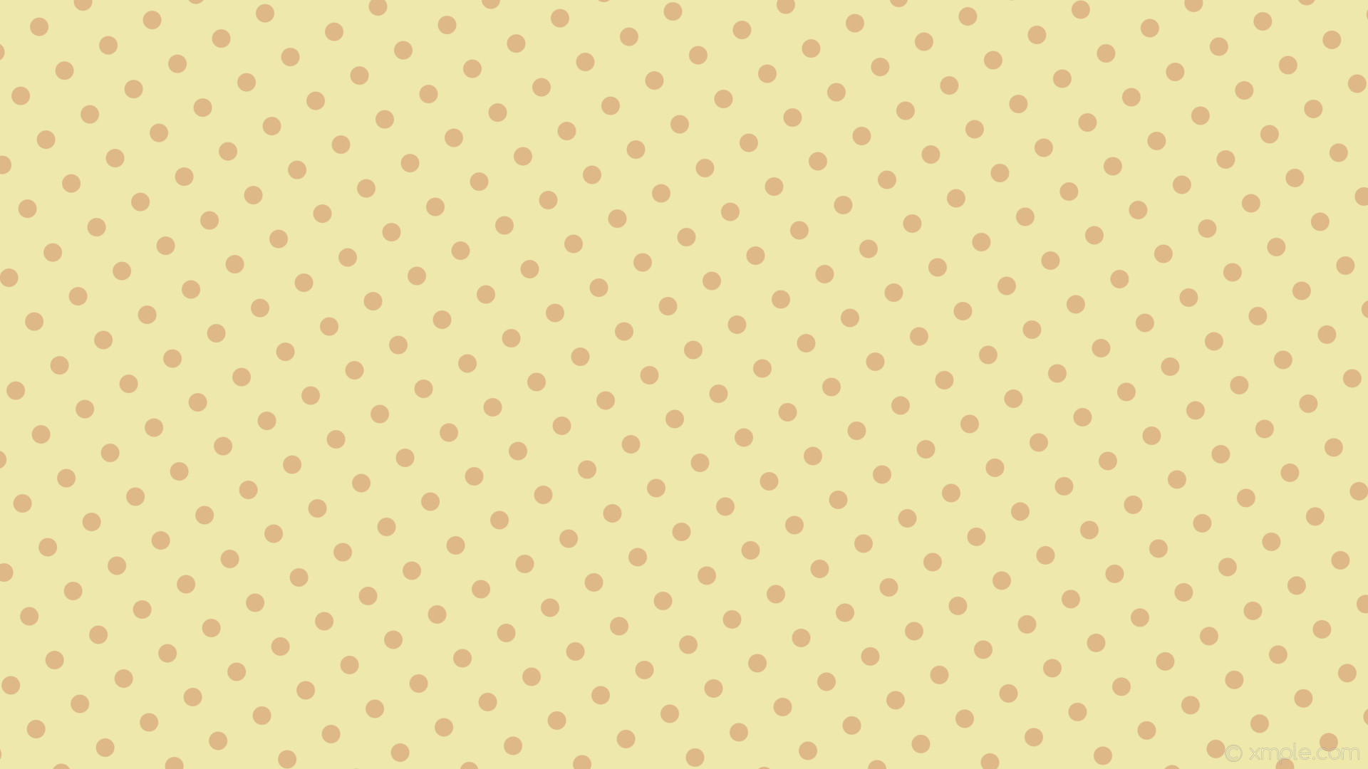 1920x1080 wallpaper yellow spots brown polka dots pale goldenrod burly wood #eee8aa  #deb887 30Â°