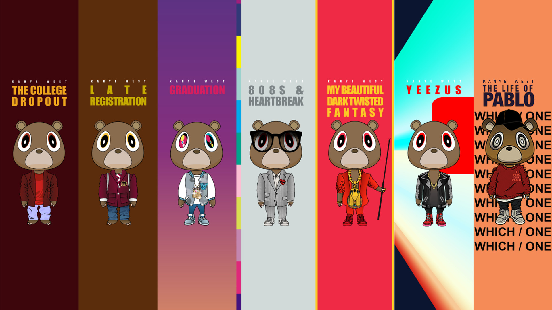 Kanye West Bear Wallpaper.