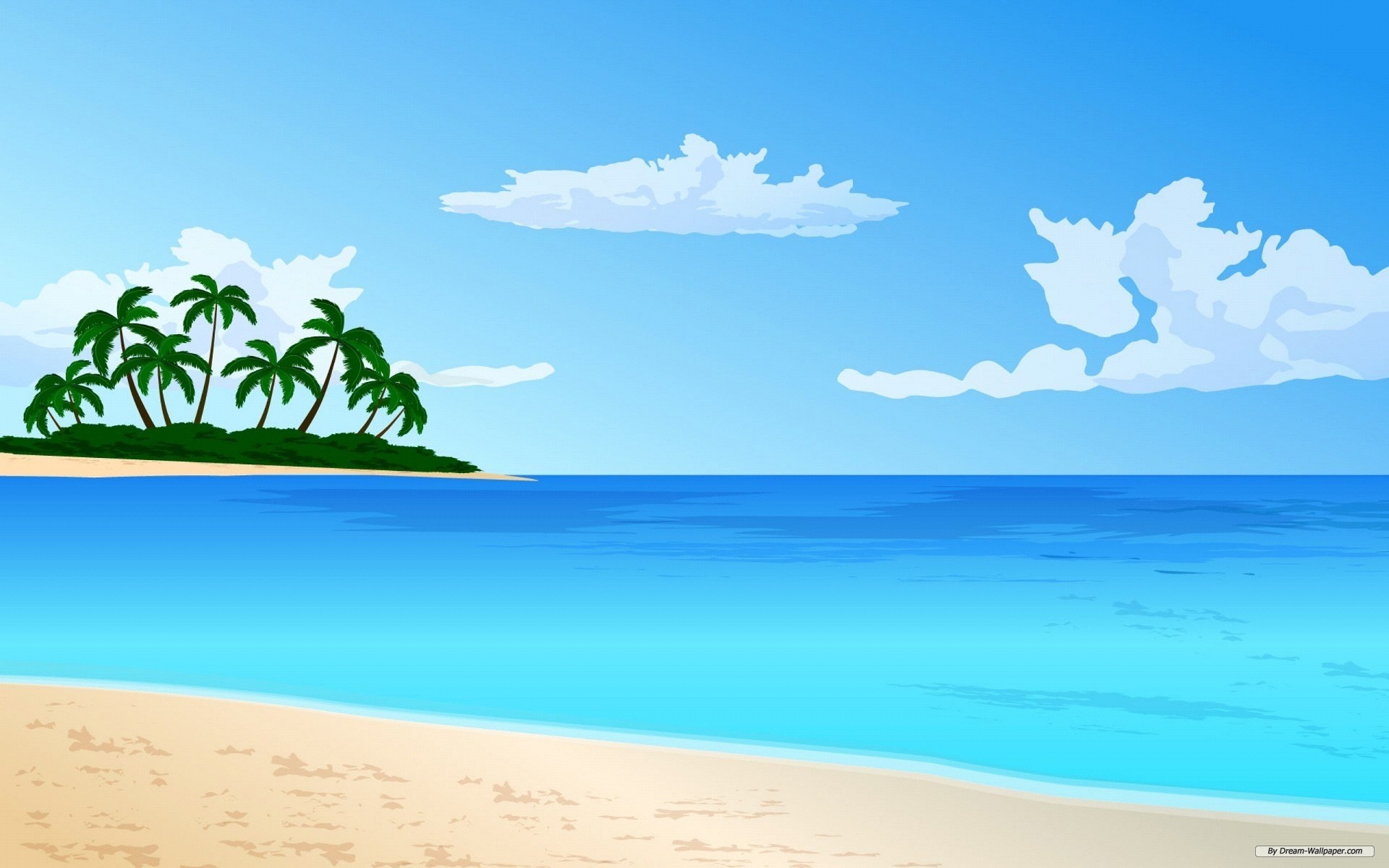 1920x1200 Beach Cliparts Backgrounds #2776981