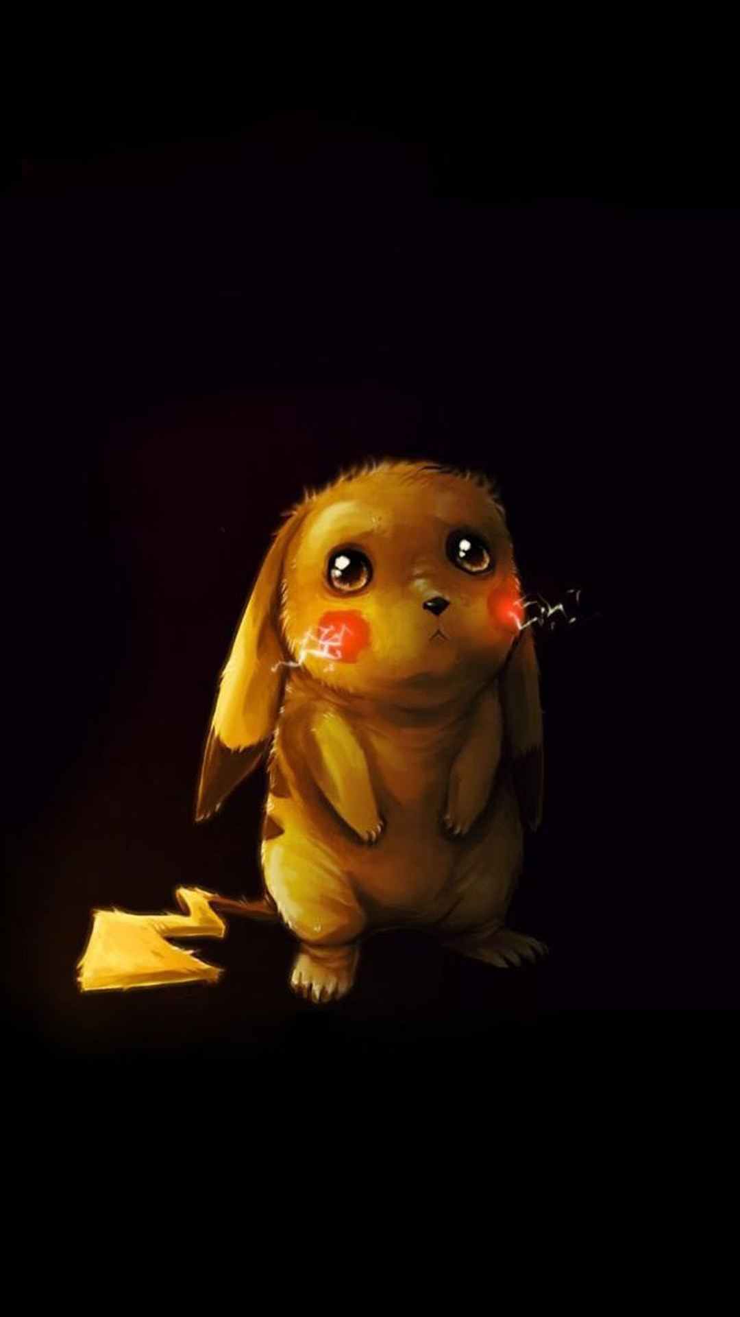 1080x1920 Cute Poor Pikachu #iPhone #6 #plus #wallpaper