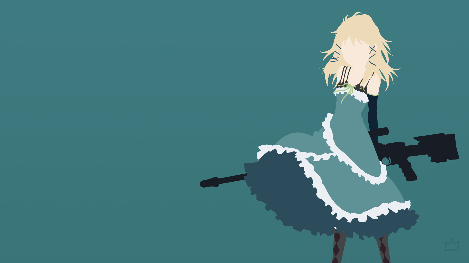 1920x1080 ... Tina Sprout (Black Bullet) by Klikster