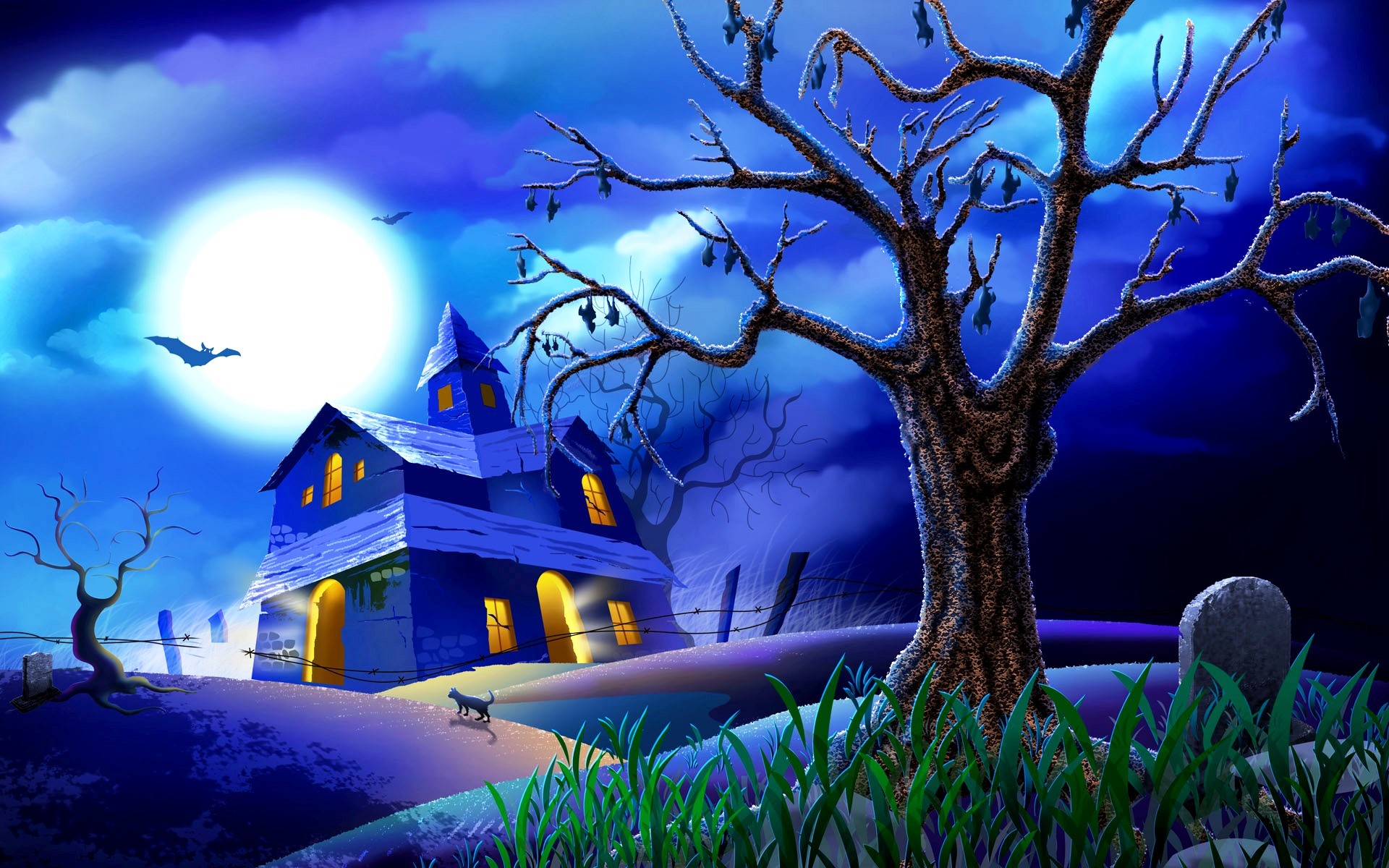1920x1200 Free Animated Halloween Backgrounds: Animated by Free download ... Free Animated  Halloween Backgrounds Animated By Free Download