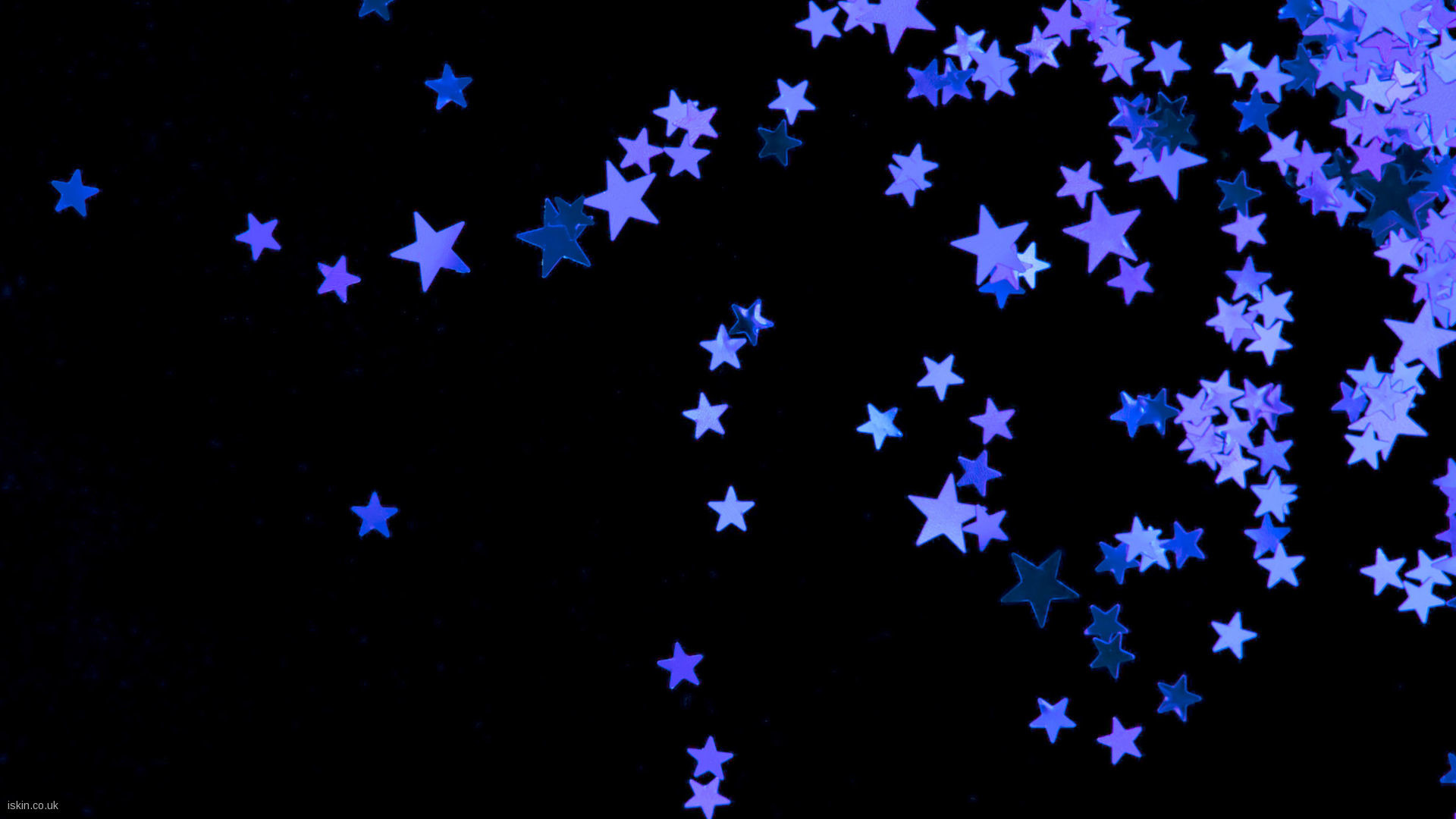 1920x1080 Black And Blue Star Background wallpaper
