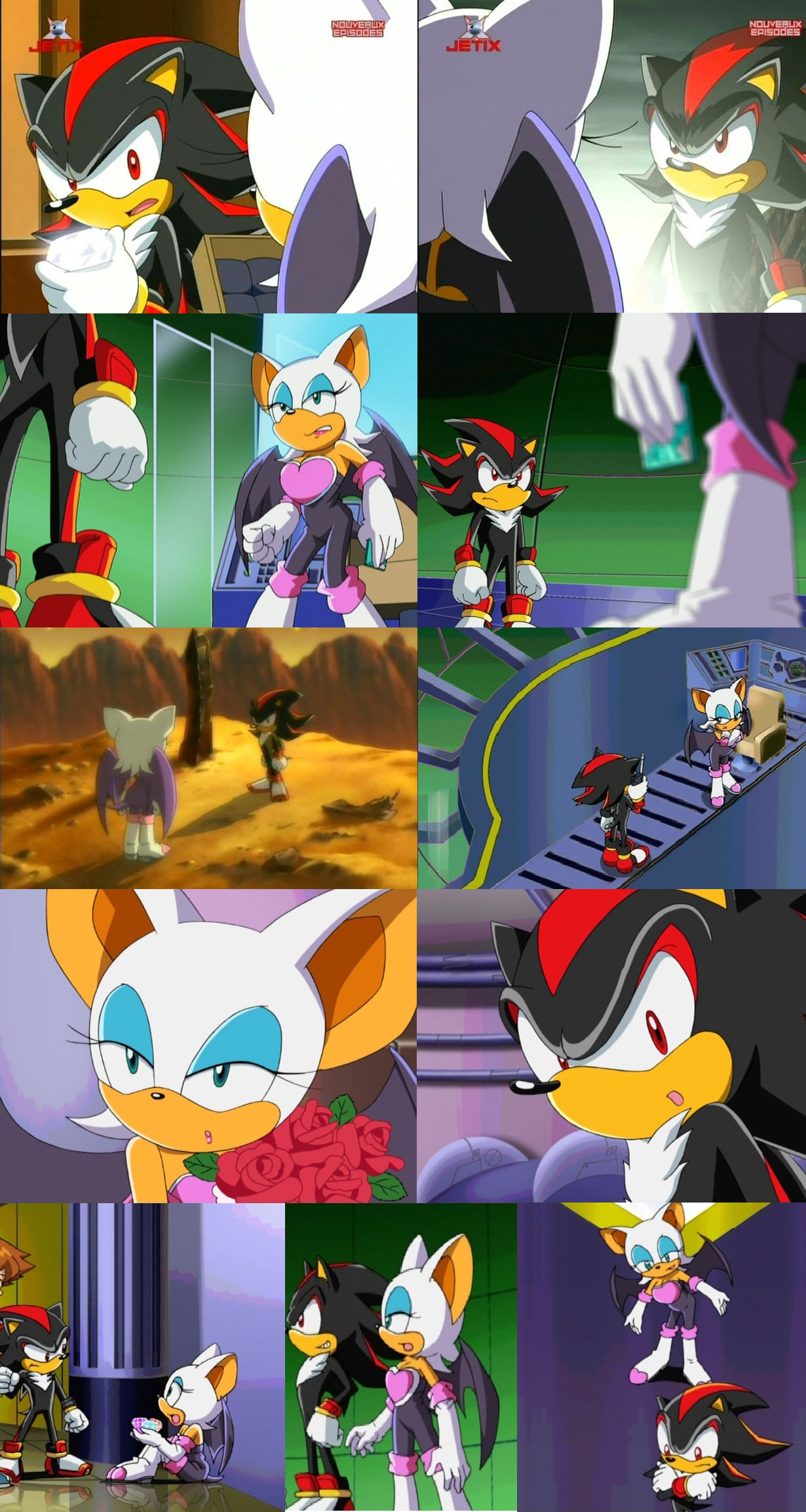 1230x2306 Shadow and Rouge images Sonic X: More Shadouge screenshots HD wallpaper and  background photos