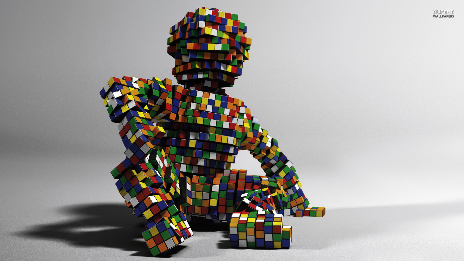 Wallpaper Rubiks Cube Rubiks Cube World Art Background  Download Free  Image