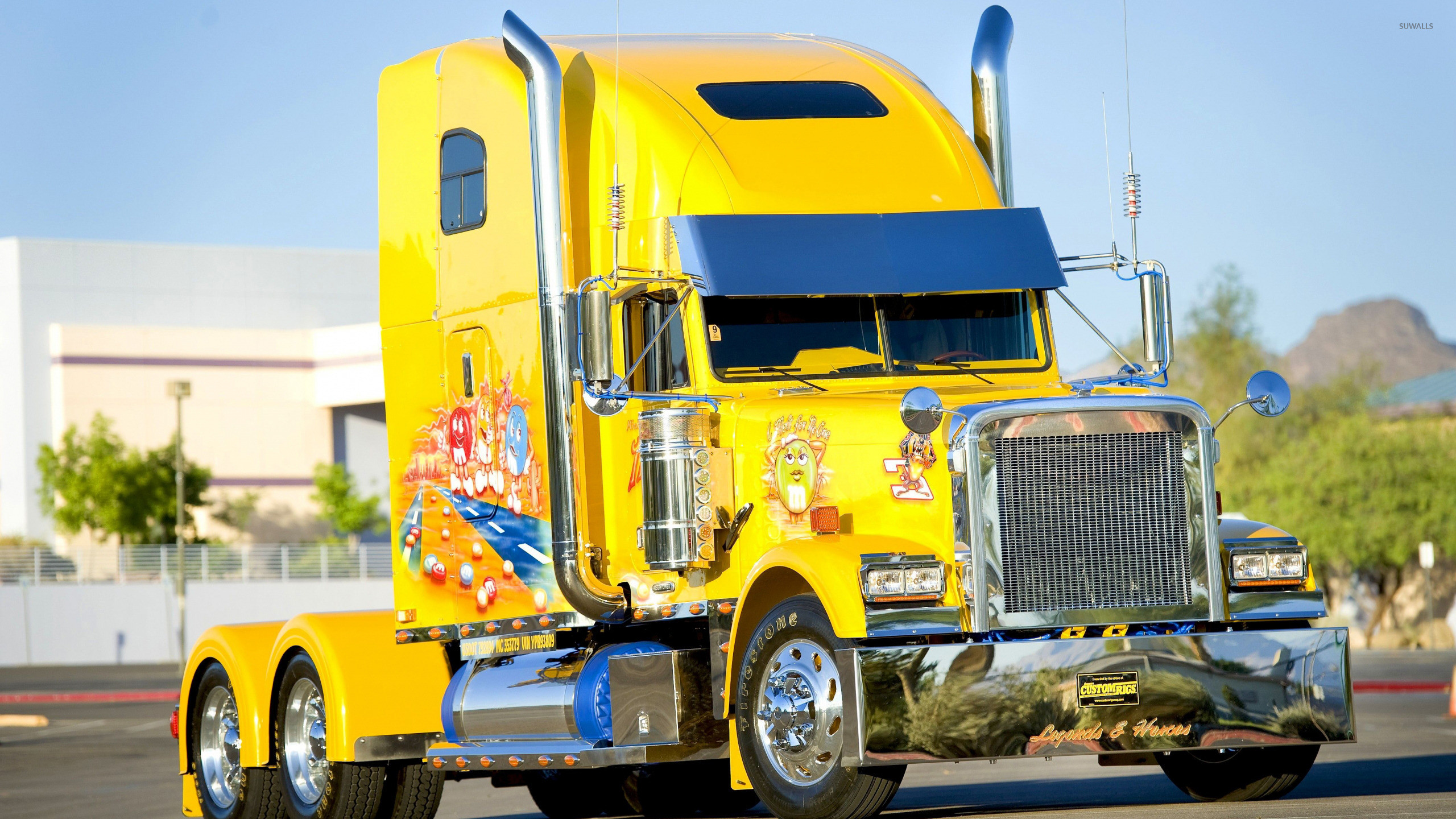 2560x1440 Freightliner Truck wallpaper  jpg