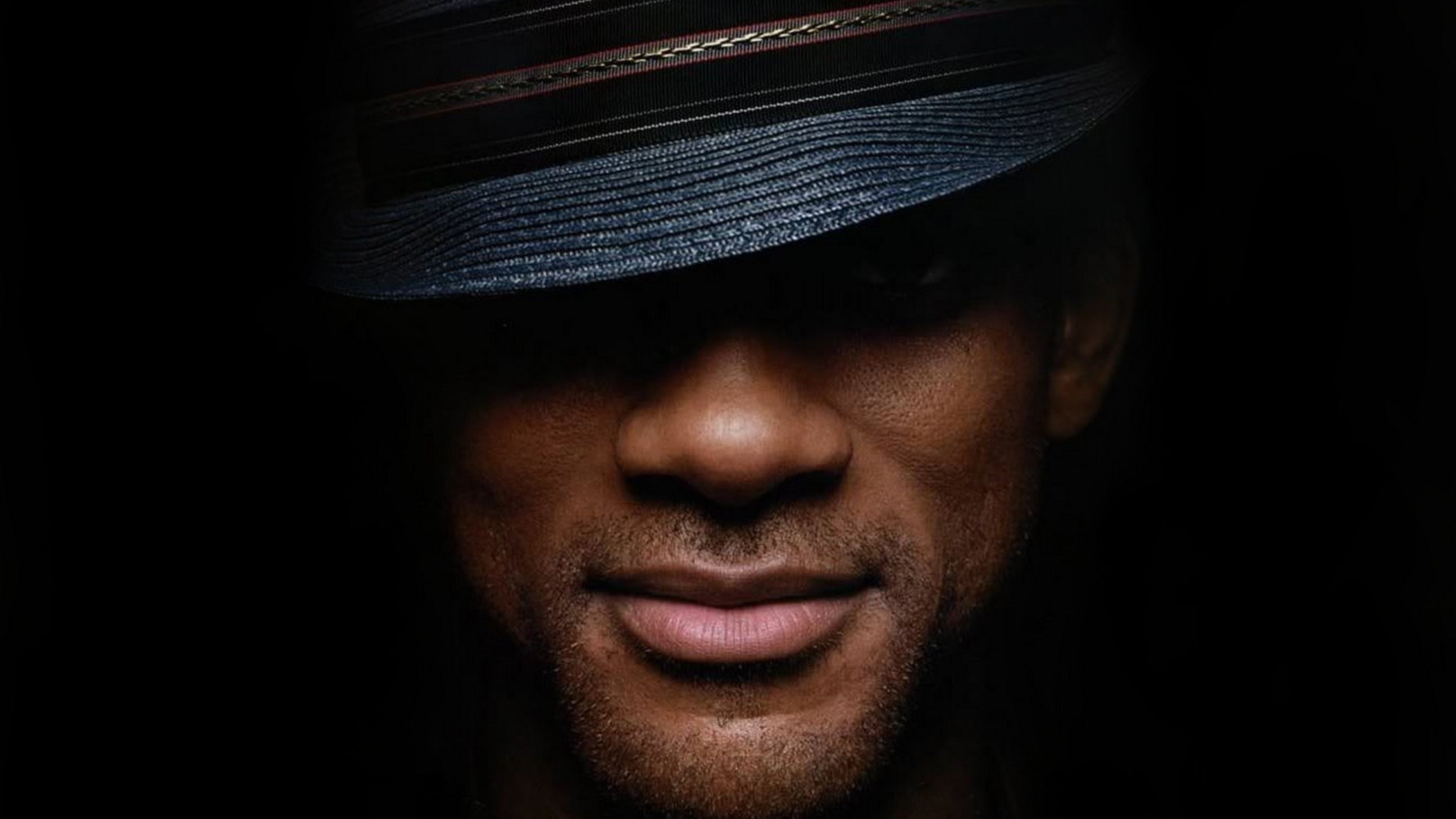 3840x2160 Preview wallpaper will smith, actor, hat, face, smile 