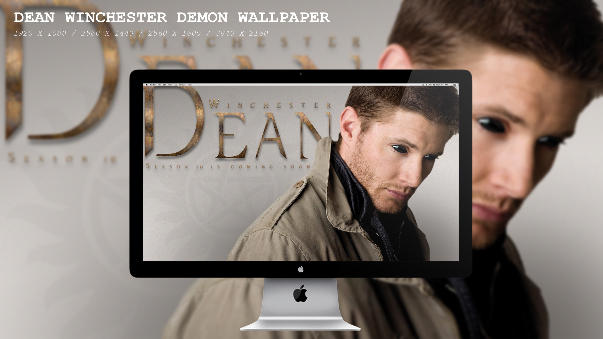2560x1440 ... Dean Winchester Demon Wallpaper HD by BeAware8