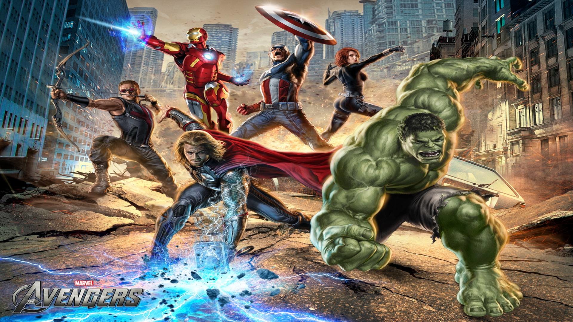 1920x1080 The Avengers Wallpapers For Desktop  Movie Backgrounds