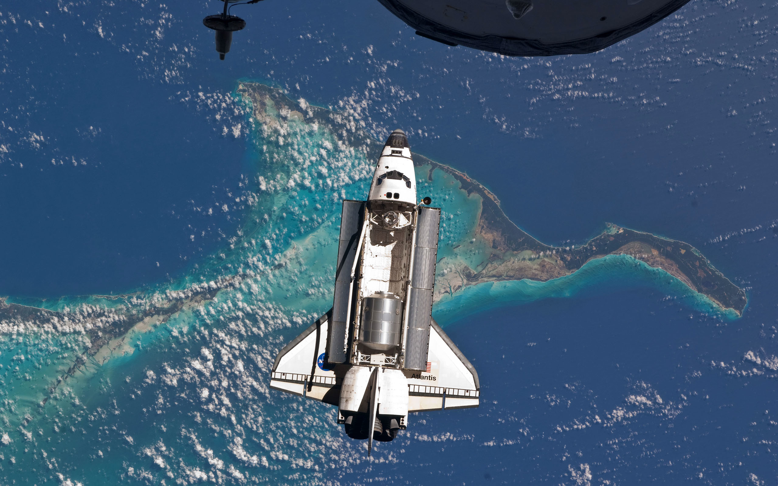 2560x1600 NASA Orbit Space Shuttle Atlantis ...