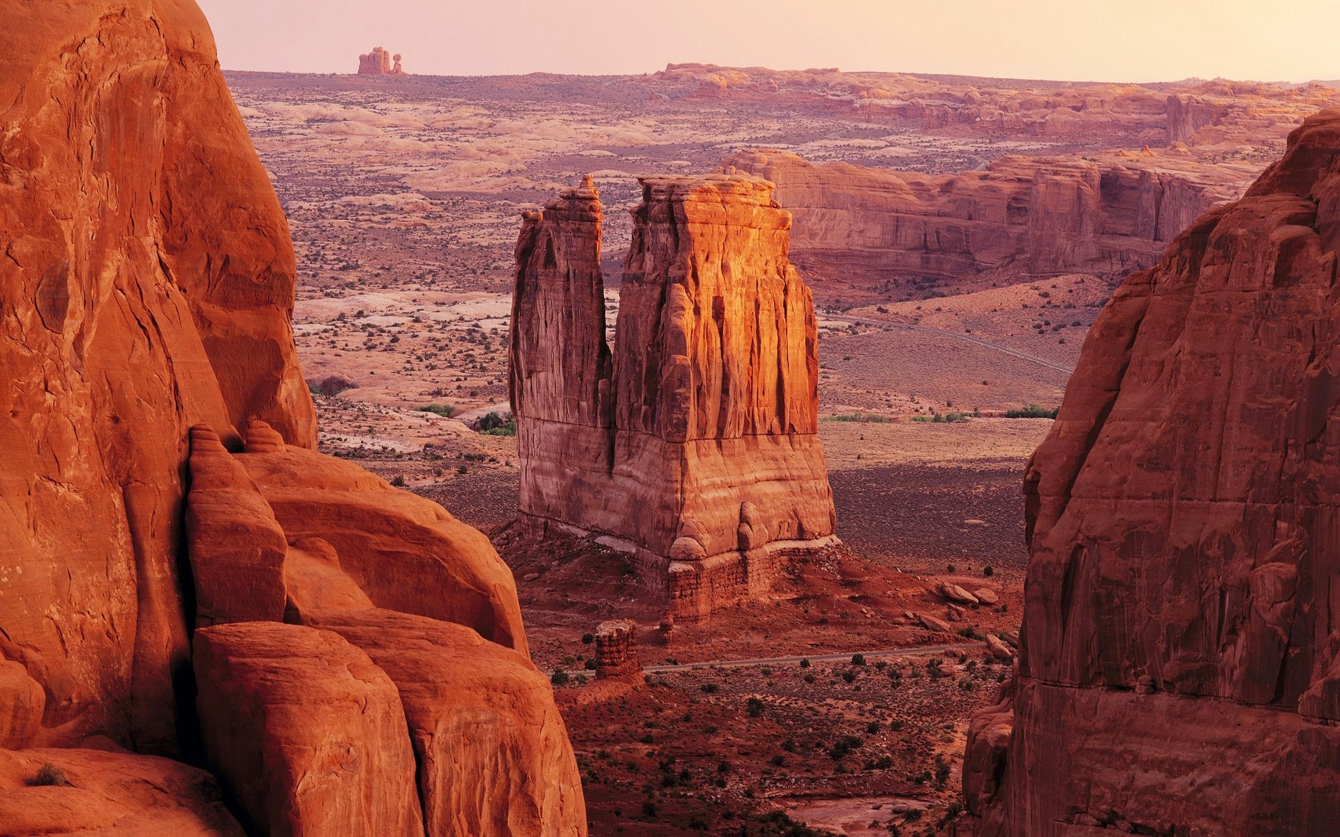 1920x1200 nature, Landscape, Mountain, Desert, Rock Formation, Utah Wallpapers HD /  Desktop and Mobile Backgrounds