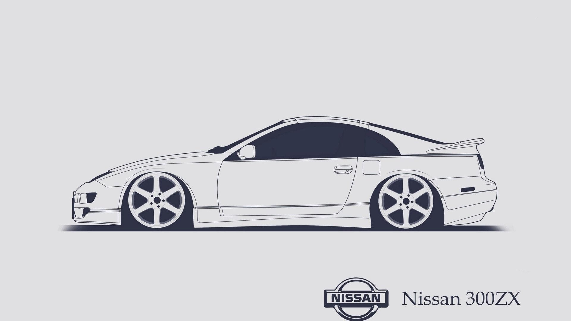 1920x1080 wallpaper.wiki-Nissan-300zx-Vector-Pictures-PIC-WPD001553