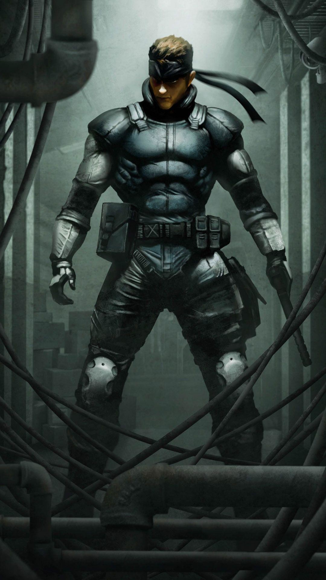 1080x1920 Solid Snake - Metal Gear Solid Mobile Wallpaper 13206