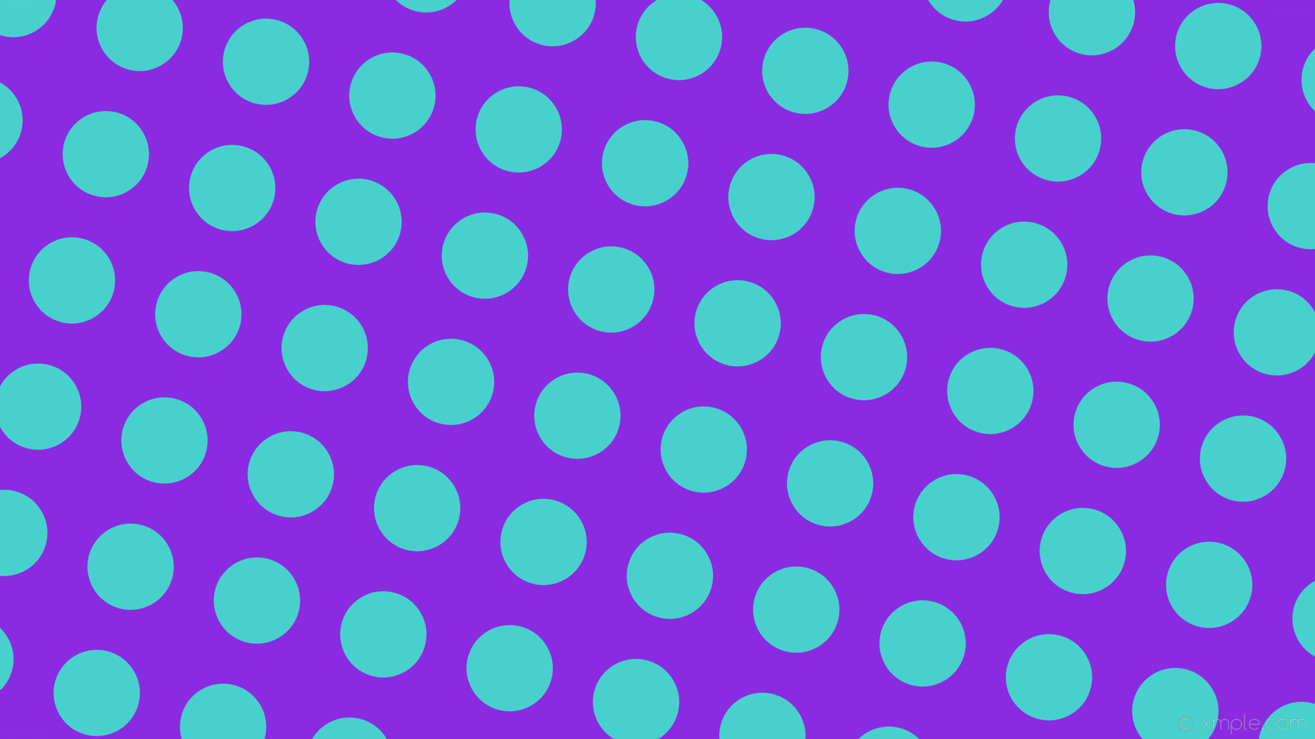 1920x1080 wallpaper dots spots blue purple polka blue violet medium turquoise #8a2be2  #48d1cc 165Â°